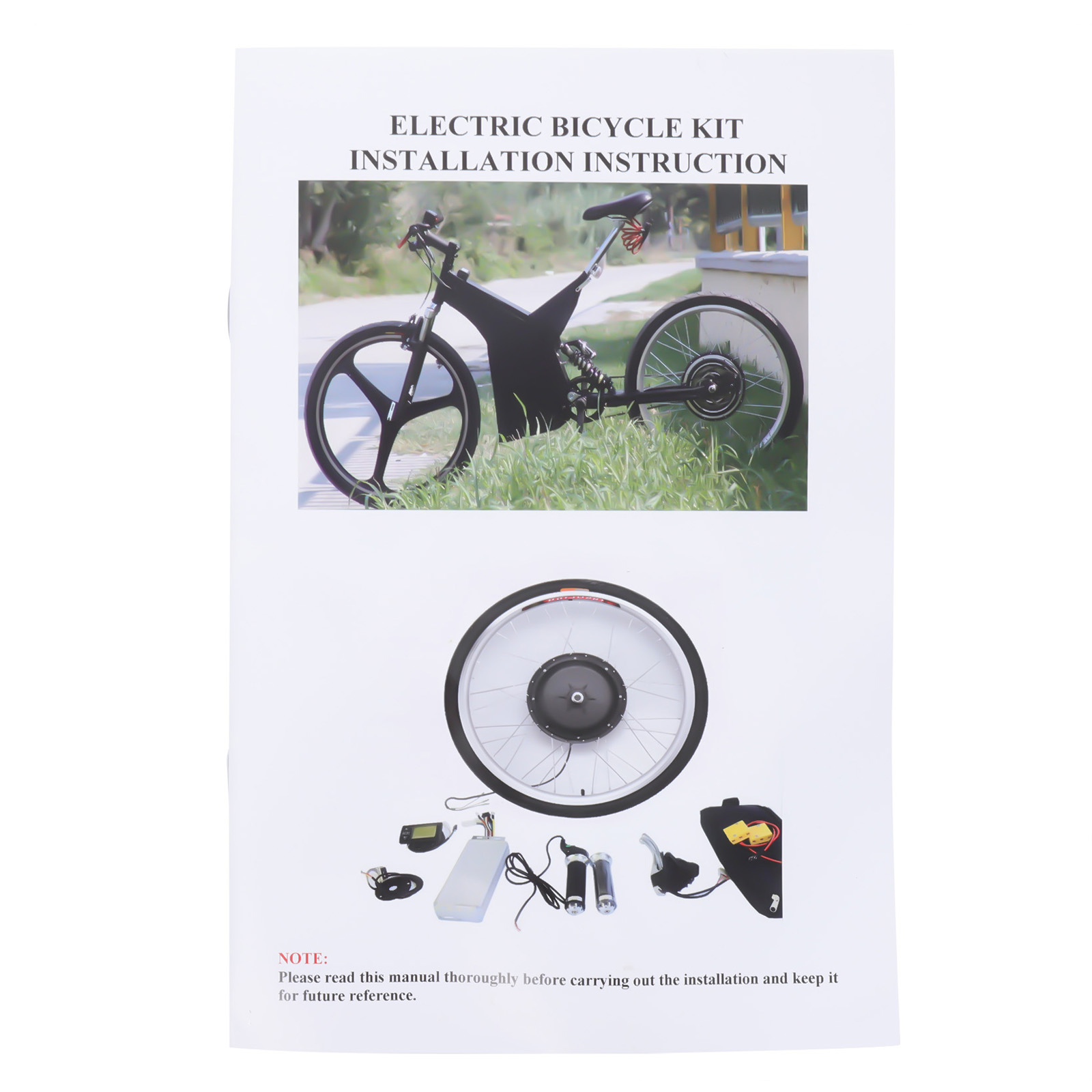 CNCEST Wasserdicht Ebike Umbausatz für Elektrofahrrad 20" Hinterrad Elektro Fahrrad Nabenmotor Kit 500W Elektro Fahrrad Umbausatz CNCEST Wasserdicht Ebike Umbausatz für Elektrofahrrad 20" Hinterrad Elektro Fahrrad Nabenmotor Kit 500W Elektro Fahrrad Umbausatz