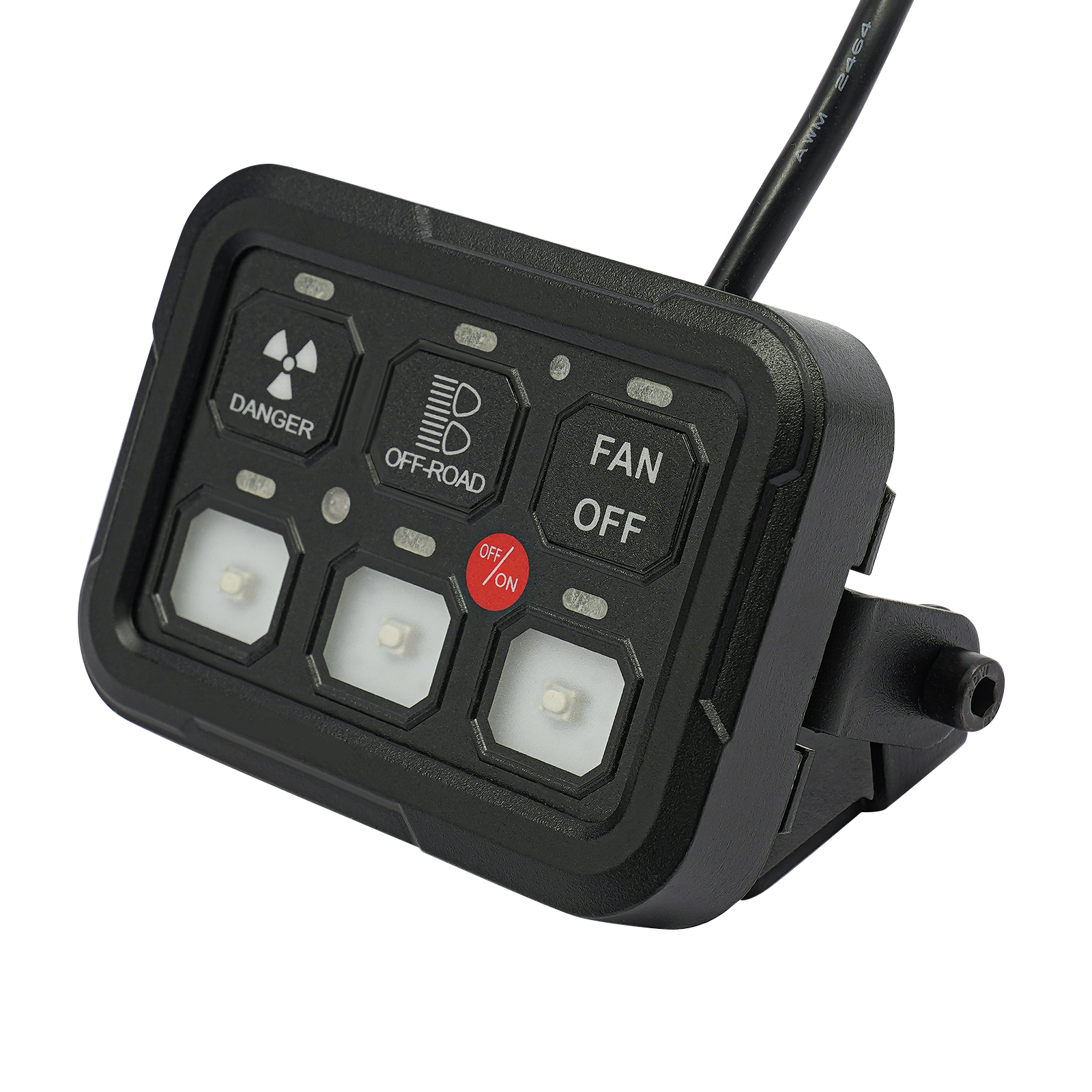 Car lighting modification control box set high-power car light touch switch RGB integrated switch