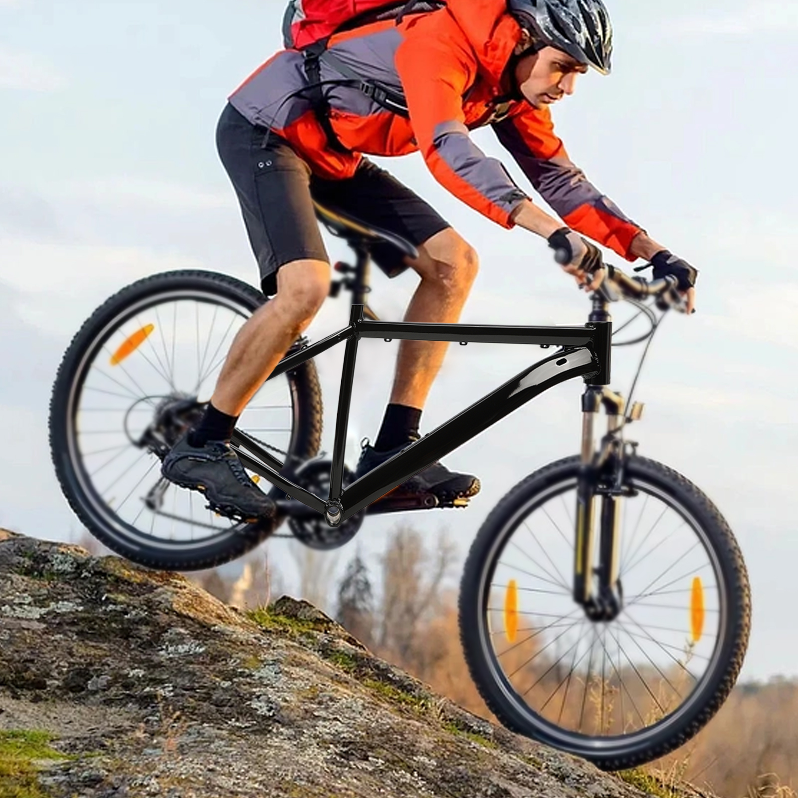 26 zoll Aluminium Rahmen Carbon Faser Rahmen Mountainbike Rahmen 26 zoll Aluminium Rahmen Carbon Faser Rahmen Mountainbike Rahmen