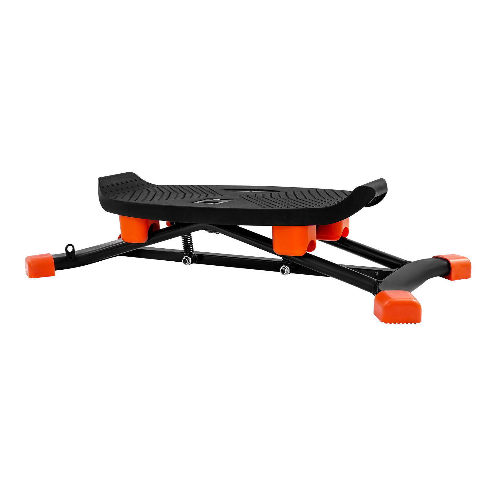 Steppers coulissants pour l'exercice à la maison, mini steppers coulissants avec bandes de résistance, simulant la posture du ski pour un entraînement complet du corps.