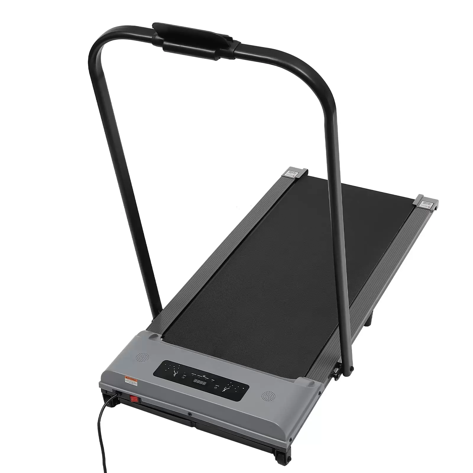 Laufband Klappbar Elektrisch Walking Pad mit Fernbedienung 6km/h Heimtrainer mit LED-Anzeige 2 in1