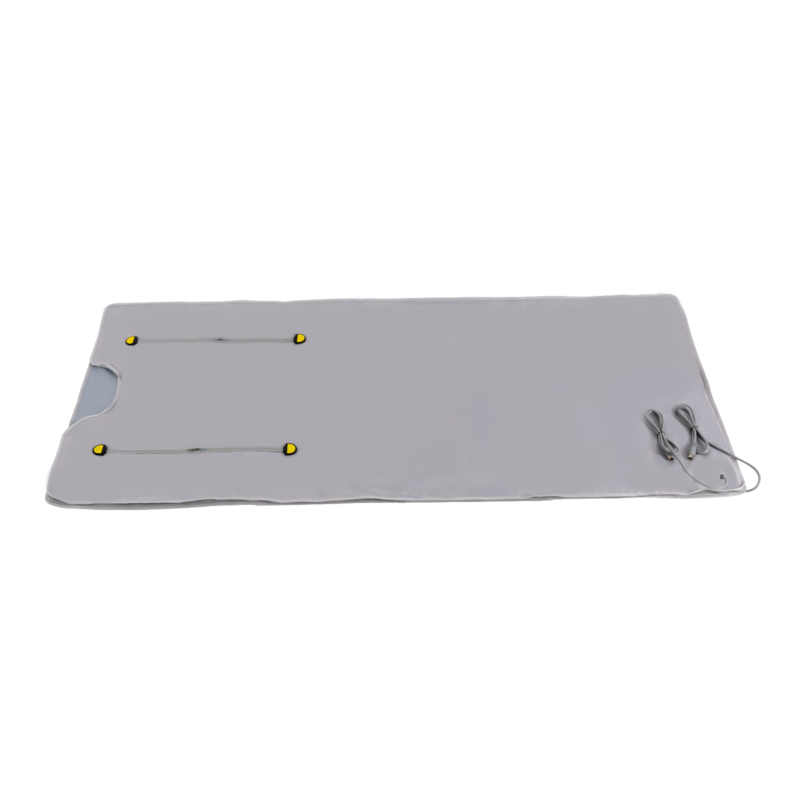 Infrarot-Saunadecke, Saunatasche, Körperformungsdecke, 2-Zonen-Controller, professionelle Entgiftungsbehandlung, Anti-Aging-Schönheitsmaschine, Silber