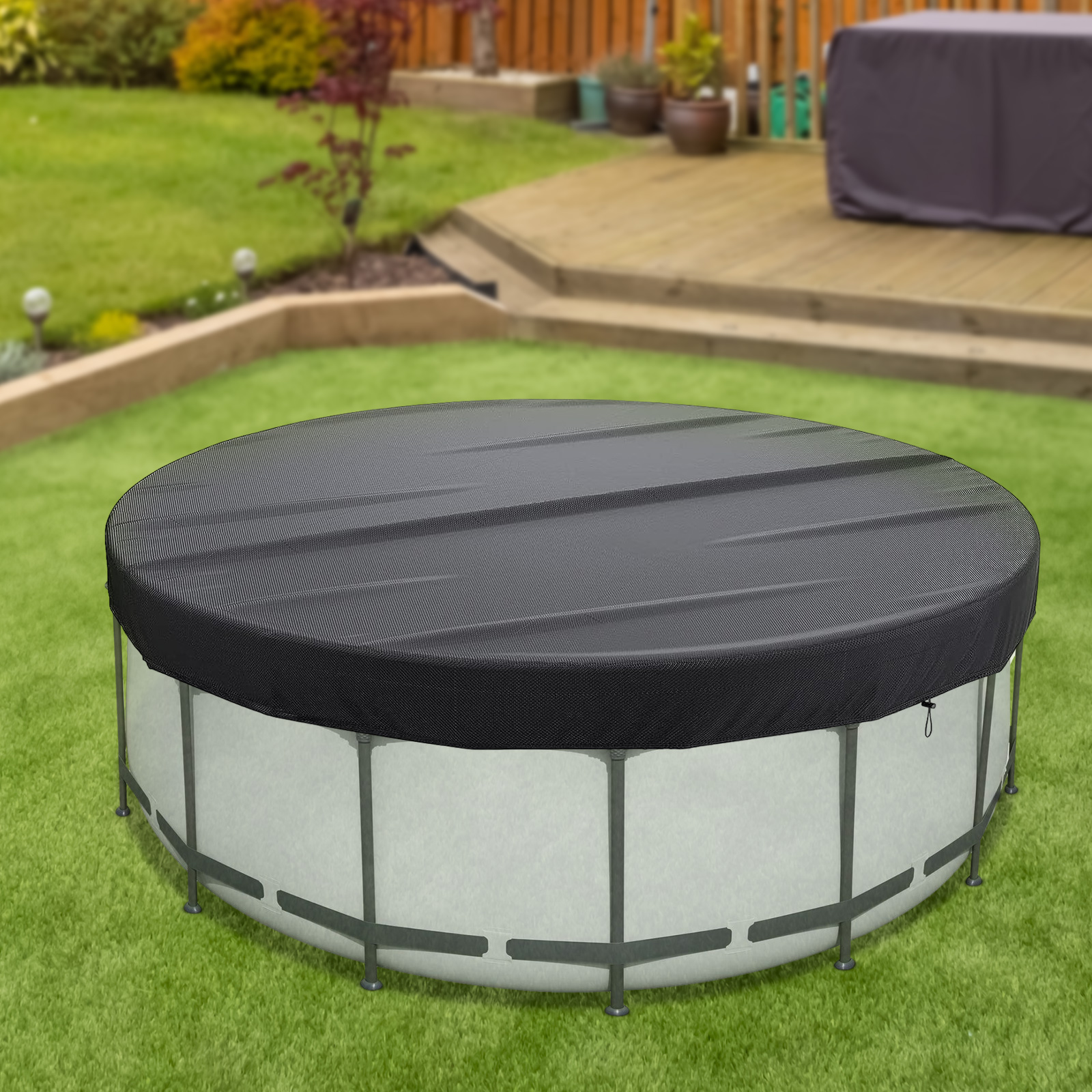 Runde Poolabdeckung, Poolabdeckung