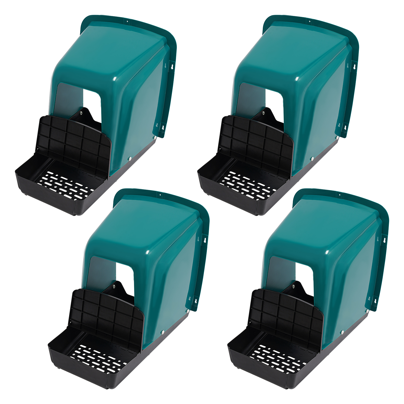 4pcs Chicken Nesting Box, Chicken Nesting Box for Laying Eggs Secure Place for Hens to Lay Eggs