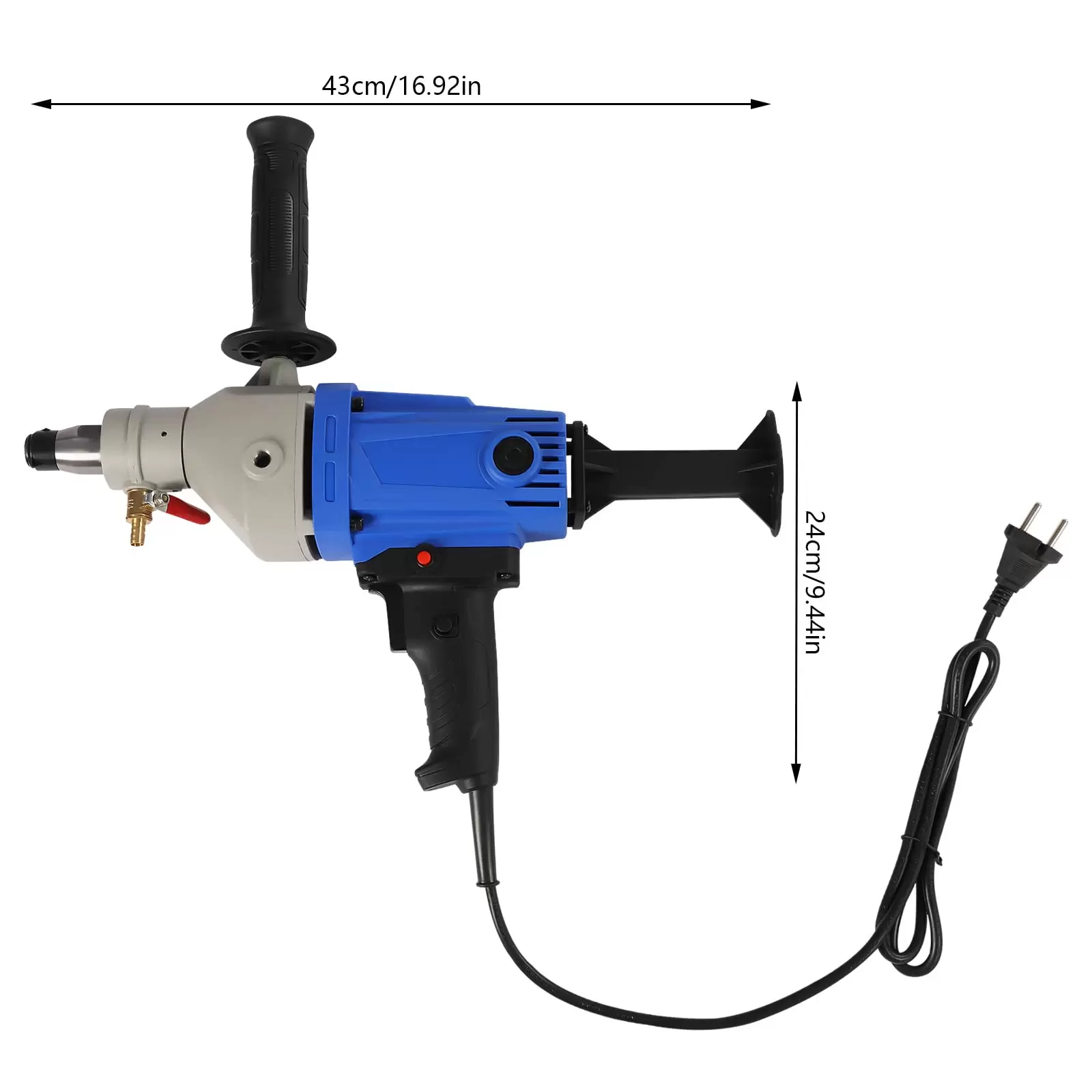 1900W 220V elektrischer Pfosten-Loch-Digger-Auger-Pfosten-Bohrer-Gartenbagger mit Erdbohrerdurchmesser 120 mm 1900W 220V elektrischer Pfosten-Loch-Digger-Auger-Pfosten-Bohrer-Gartenbagger mit Erdbohrerdurchmesser 120 mm
