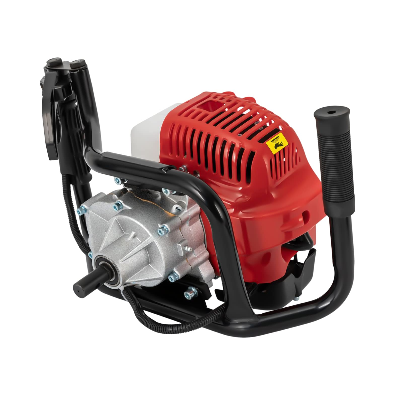 52cc Benzin Motor Post Hole Digger 2-Takt gasbetriebener Erdbohrer Erdbohrgerät Erdlochbohrer Set