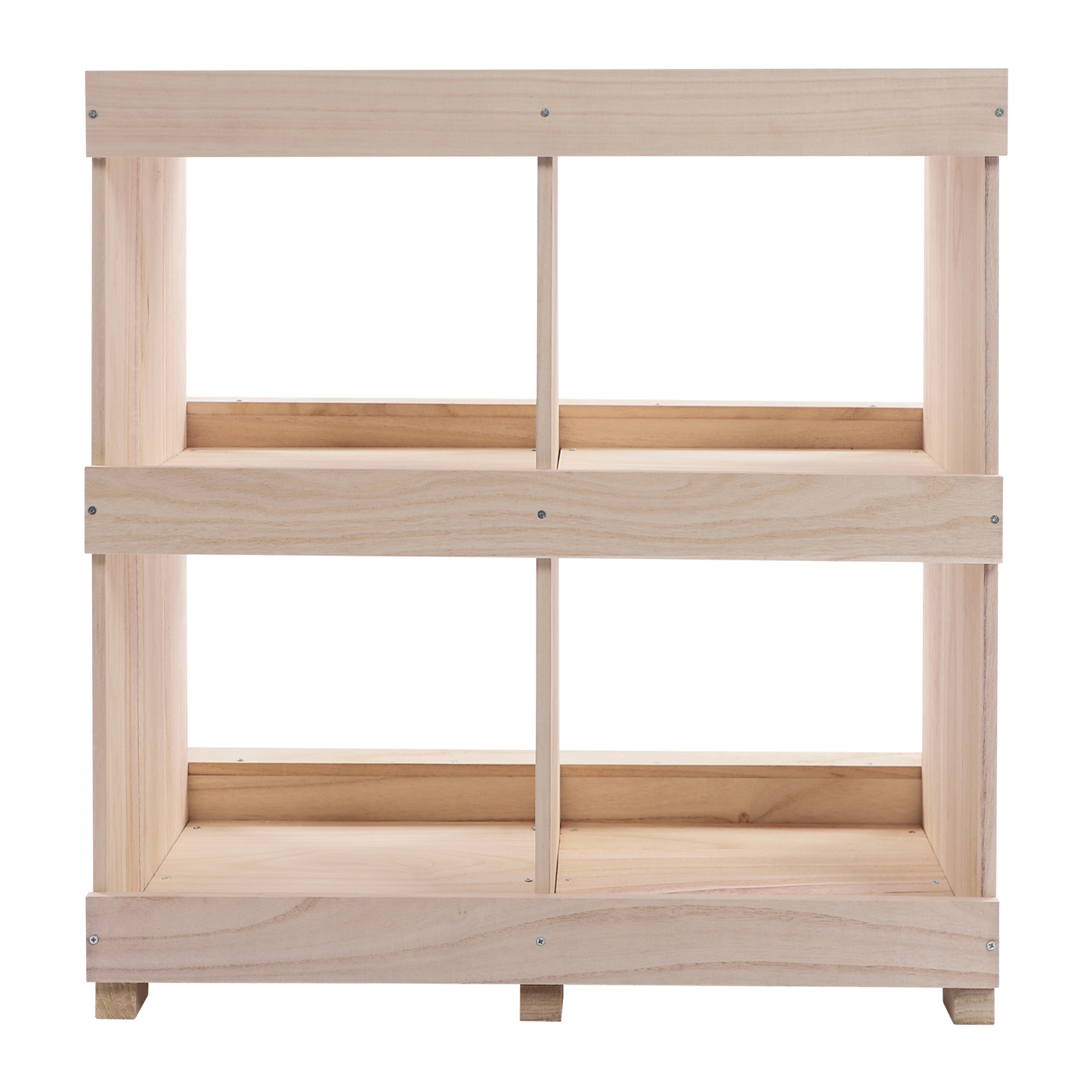 Cajas para gallinas ponedoras, caja nido de 4 agujeros para gallinas, caja  nido de madera de 4 compartimentos para gallinas - Color tronco, image size:1600x1600