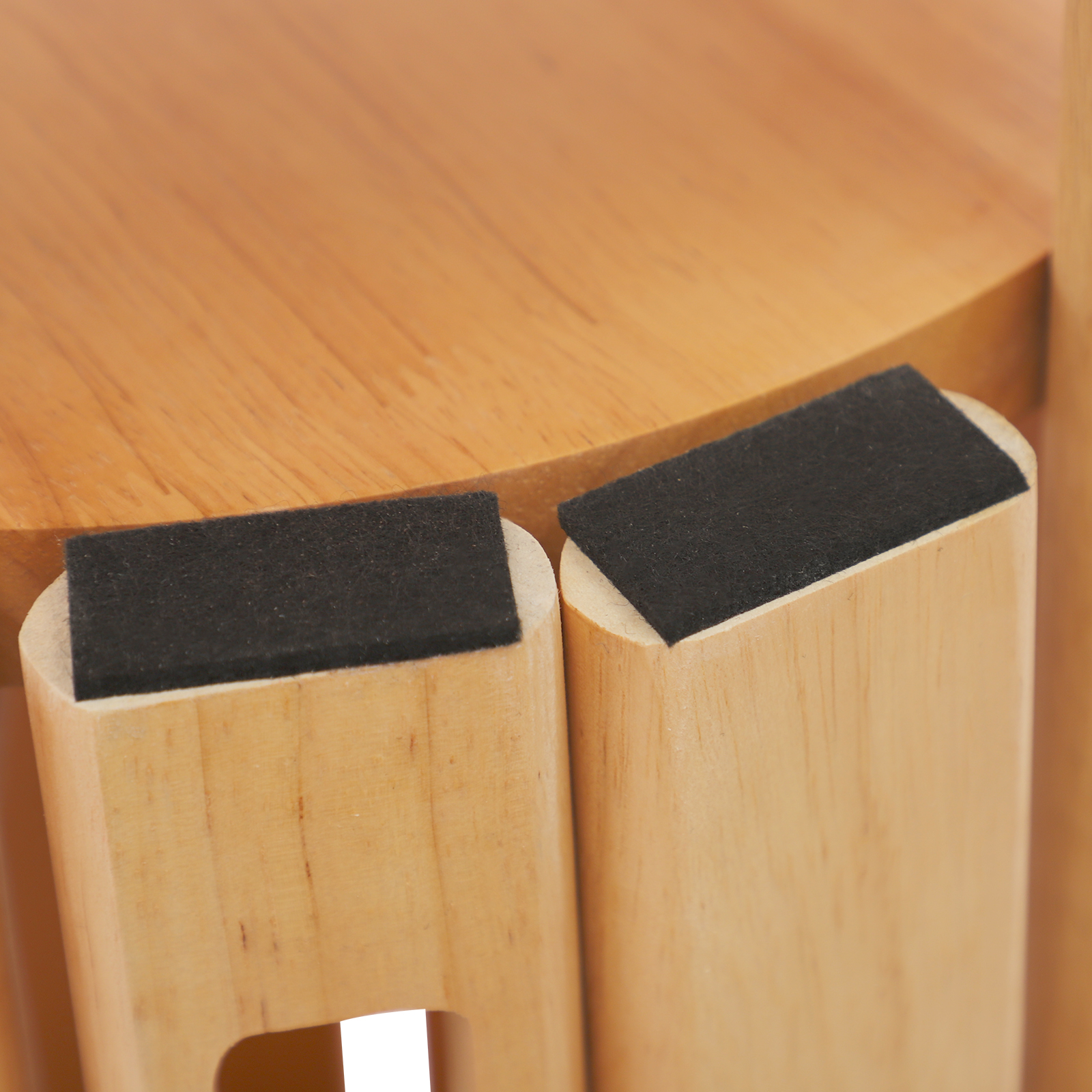 Multifunktionale Stapelhocker, 4-in-1-Stapelhocker, 4er-Set aus Holz