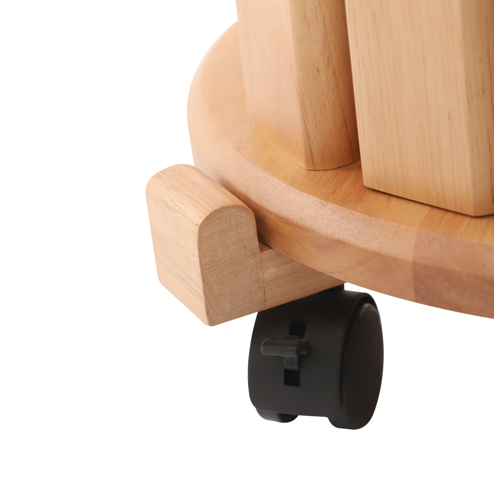 Multifunktionale Stapelhocker, 4-in-1-Stapelhocker, 4er-Set aus Holz