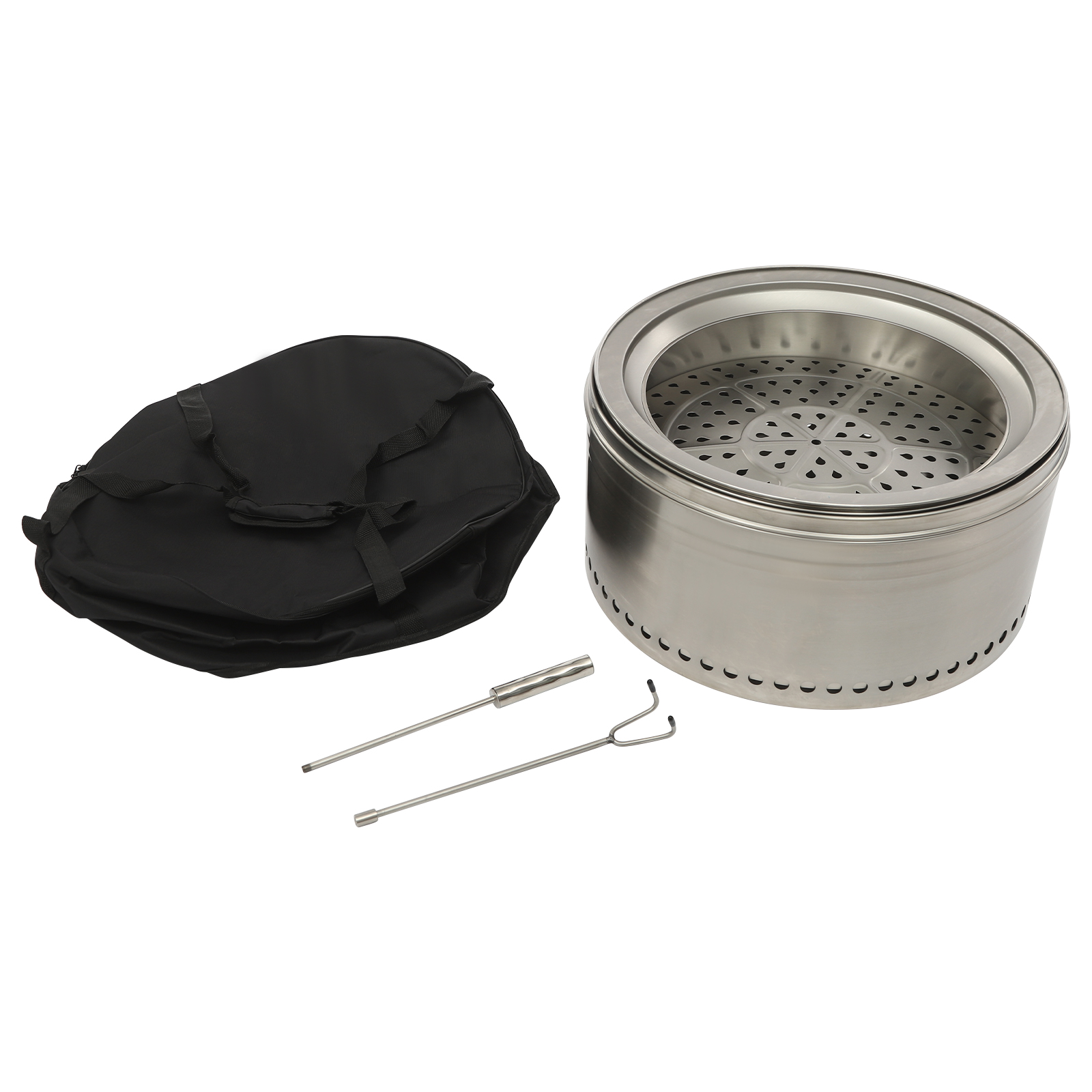50x50x40cm Fire Pit, Folding Smokeless Firepit, Stainless Steel Portable Outdoor Firepit, Fire Pits for Outside Camping 50x50x40cm Fire Pit, Folding Smokeless Firepit, Stainless Steel Portable Outdoor Firepit, Fire Pits for Outside Camping