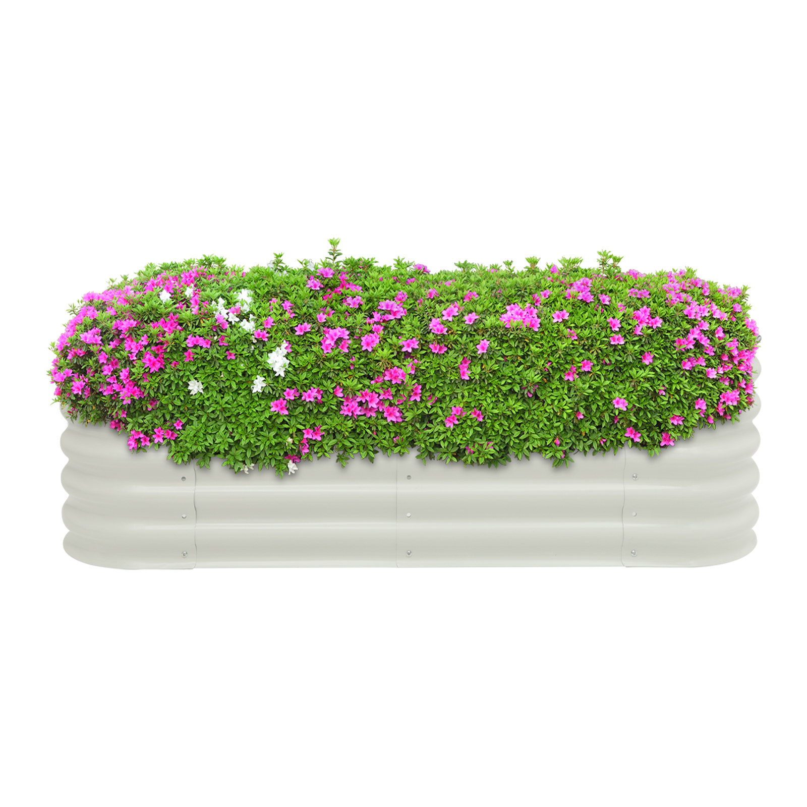 8-in-1-Pflanzkasten aus Metall, Hochbeet, Gartenbeete, Hochbeet für den Außenbereich