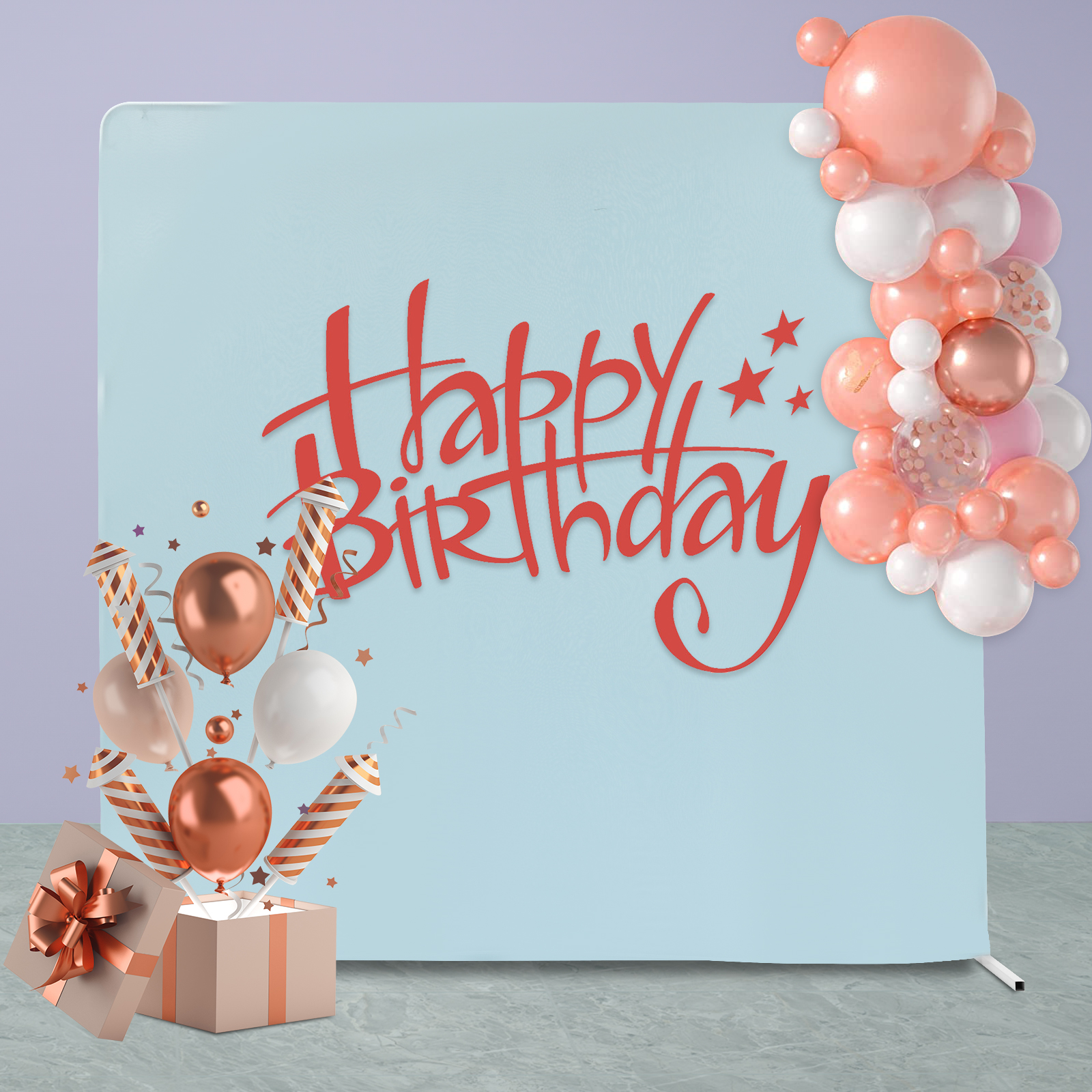 2*2m blau hochzeit hintergrund ständer metall ständer kit, ständer für hochzeit/zeremonie/party dekoration