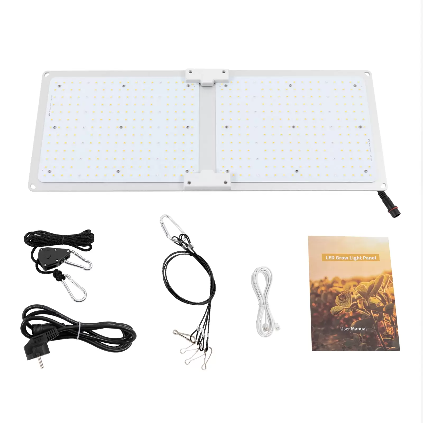 Pflanzenlampe LED Vollspektrum Indoor Grow Light für Zimmerpflanzen, Flower Bloom, Grow Zelt Dimmbar Grow Lampe