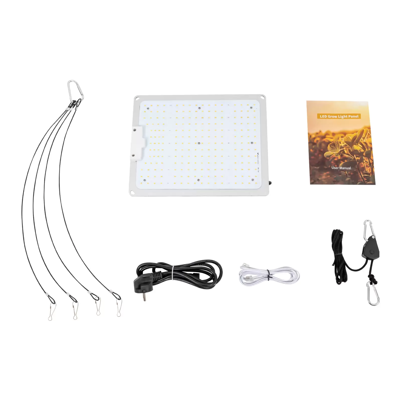 Vollspektrum LED Pflanzenlampe, 100W Grow Lampe Plant Wachsen Licht mit LM301B & Dimmbarem Treiber