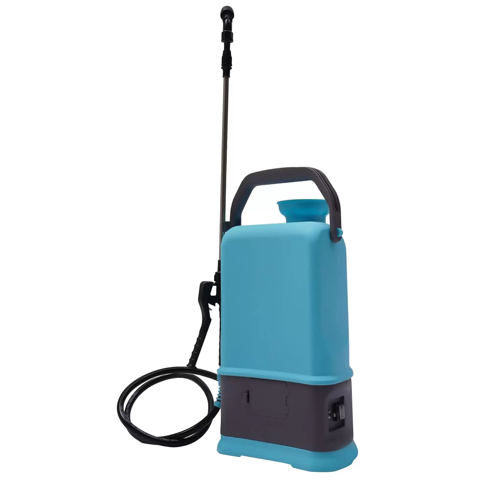 1.32 Gallon batteriebetriebener Sprüher für Langzeitsprüher, Gartensprüher für Unkrautsprüher mit justierbarem Sprühstab und Düsen