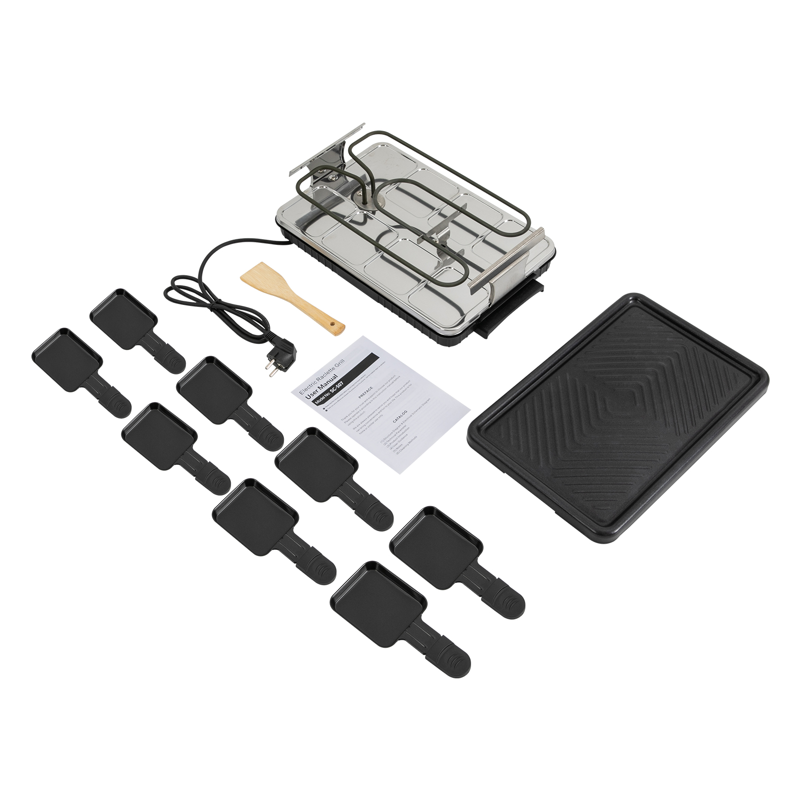 CNCEST BBQ Grill, Tragbarer Elektrogrill, Elektrogriller