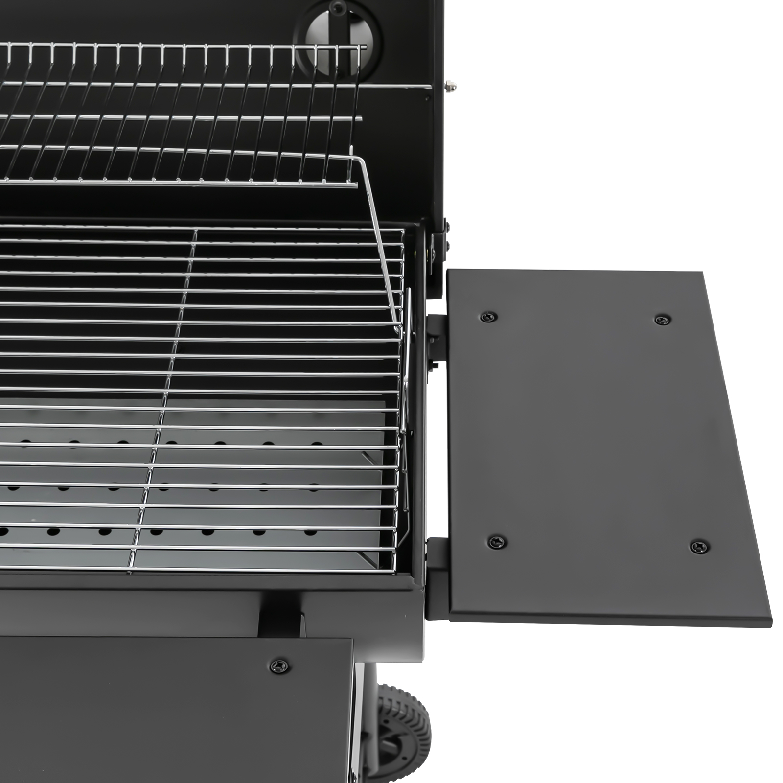 147 * 70 * 126 cm Holzkohlegrill, Holzkohlegrill für den Außenbereich, schwarzer Holzkohlegrill 147 * 70 * 126 cm Holzkohlegrill, Holzkohlegrill für den Außenbereich, schwarzer Holzkohlegrill