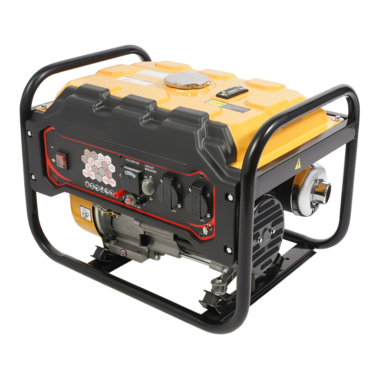 2kw Portable Generator, Power Generator, 4-Stroke Gasoline Generator used in Many Fields such as Outdoor Activities