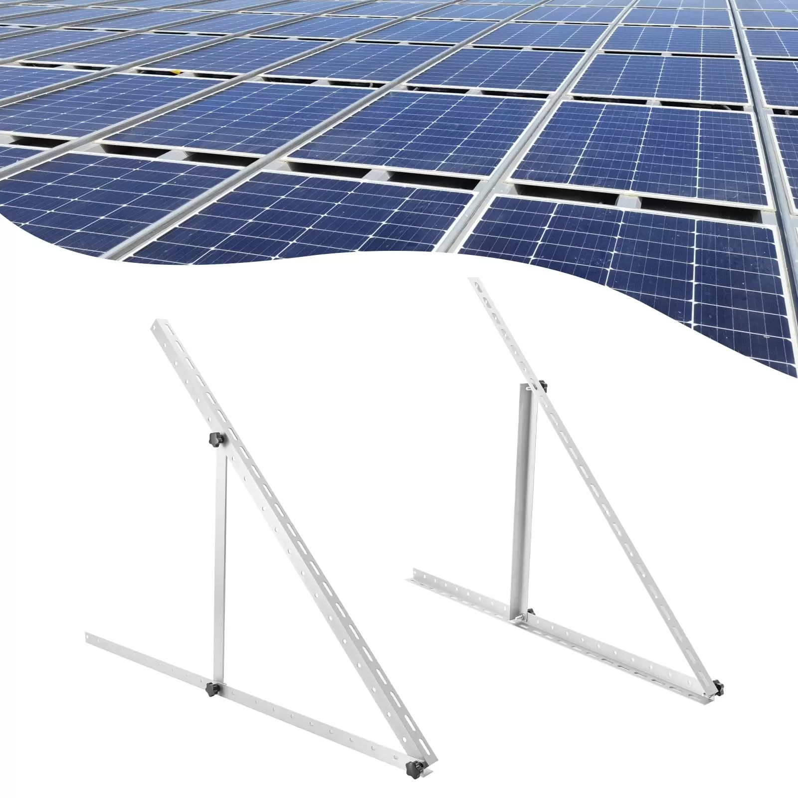 41''Solarpanel-Neigungshalterungen Mit Einstellbarem Winkel - Solar Halterung, Wohnmobil,Boot Und Off-Grid
