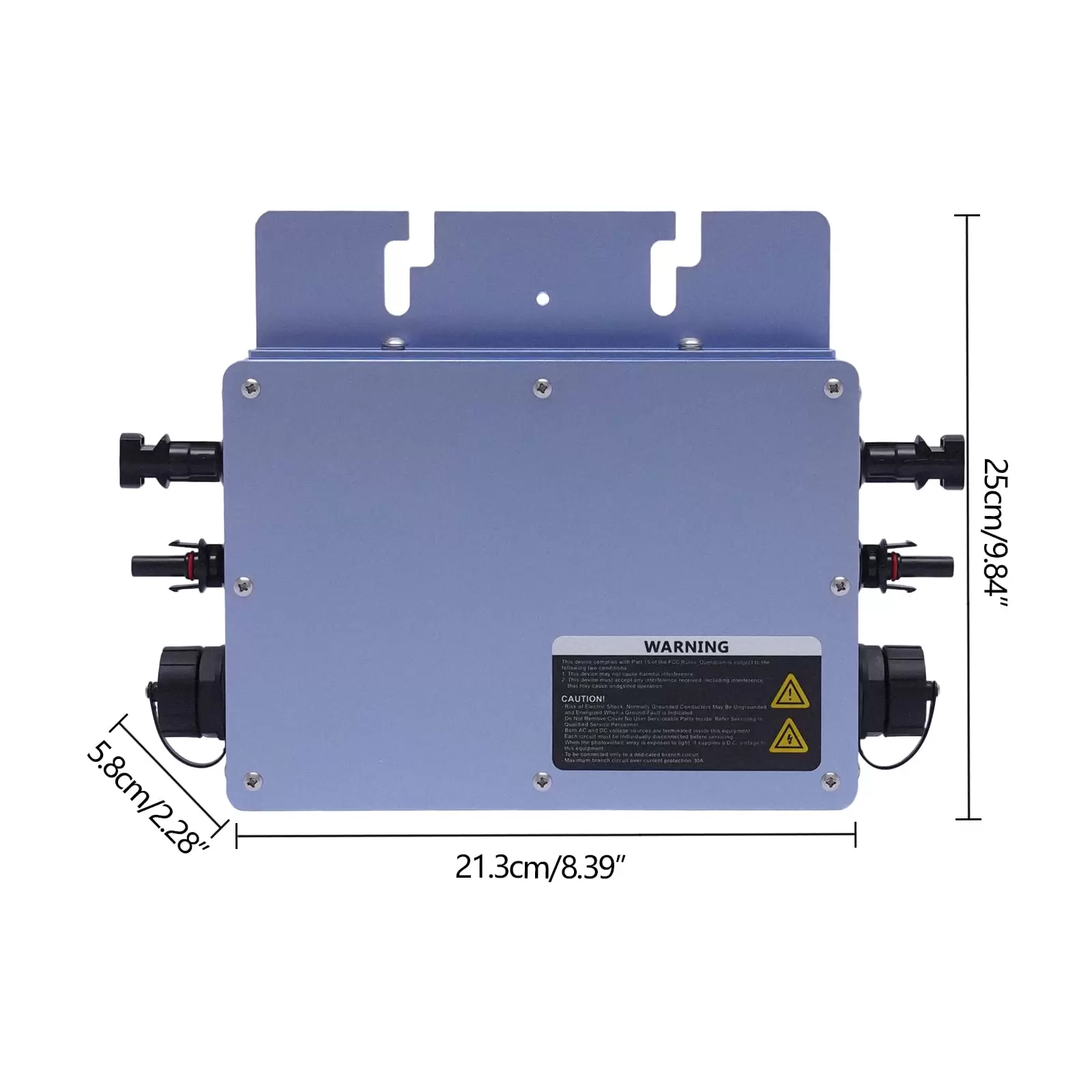 600W Solar Grid Tie Micro Inverter Wasserdicht IP65 DC54V für Solarpanel 600W Solar Grid Tie Micro Inverter Wasserdicht IP65 DC54V für Solarpanel