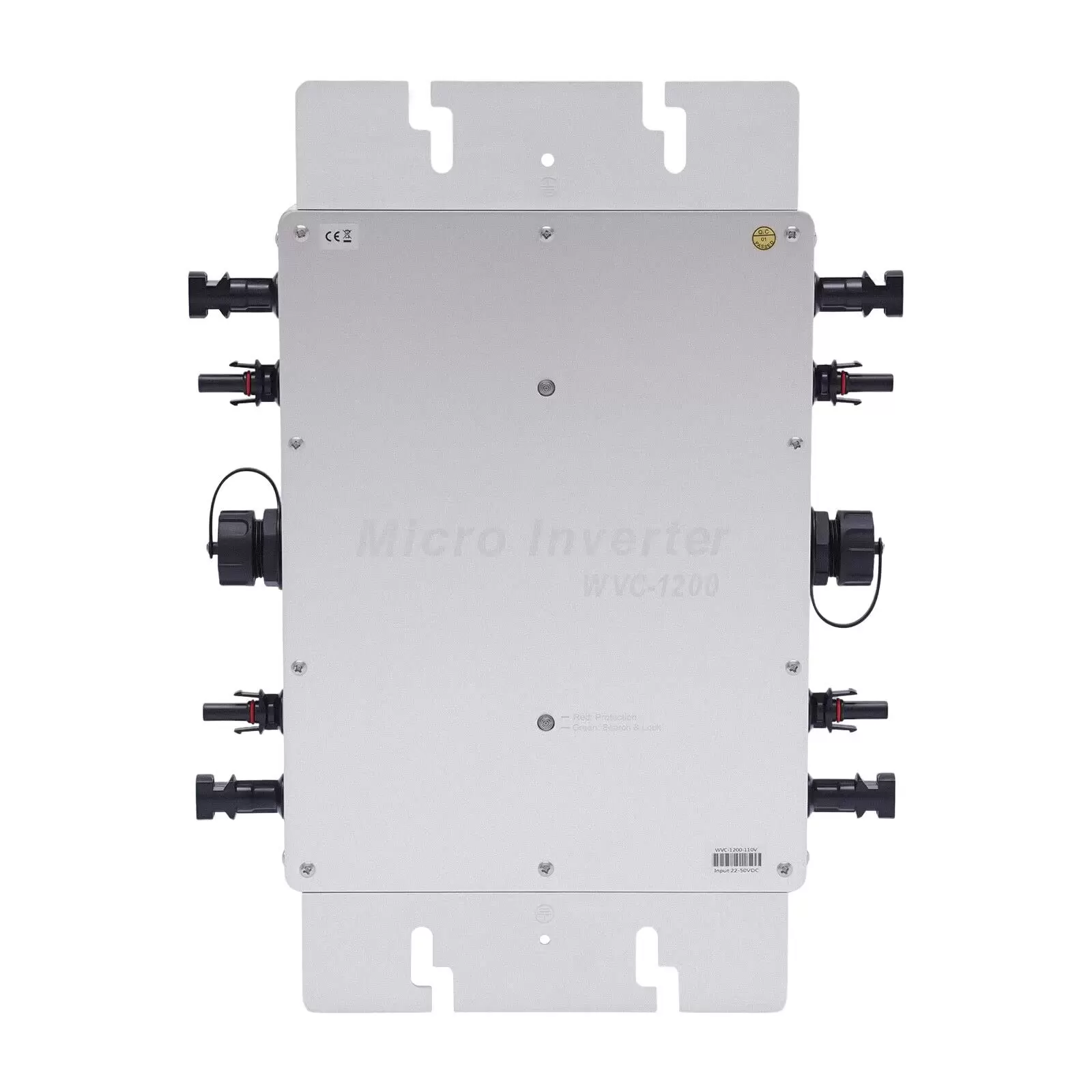 CNCEST 1200W Solar Grid Tie Micro Inverter Netzbinder Wechselrichter 220V Solar Mikrowechselrichter IP65 CNCEST 1200W Solar Grid Tie Micro Inverter Netzbinder Wechselrichter 220V Solar Mikrowechselrichter IP65