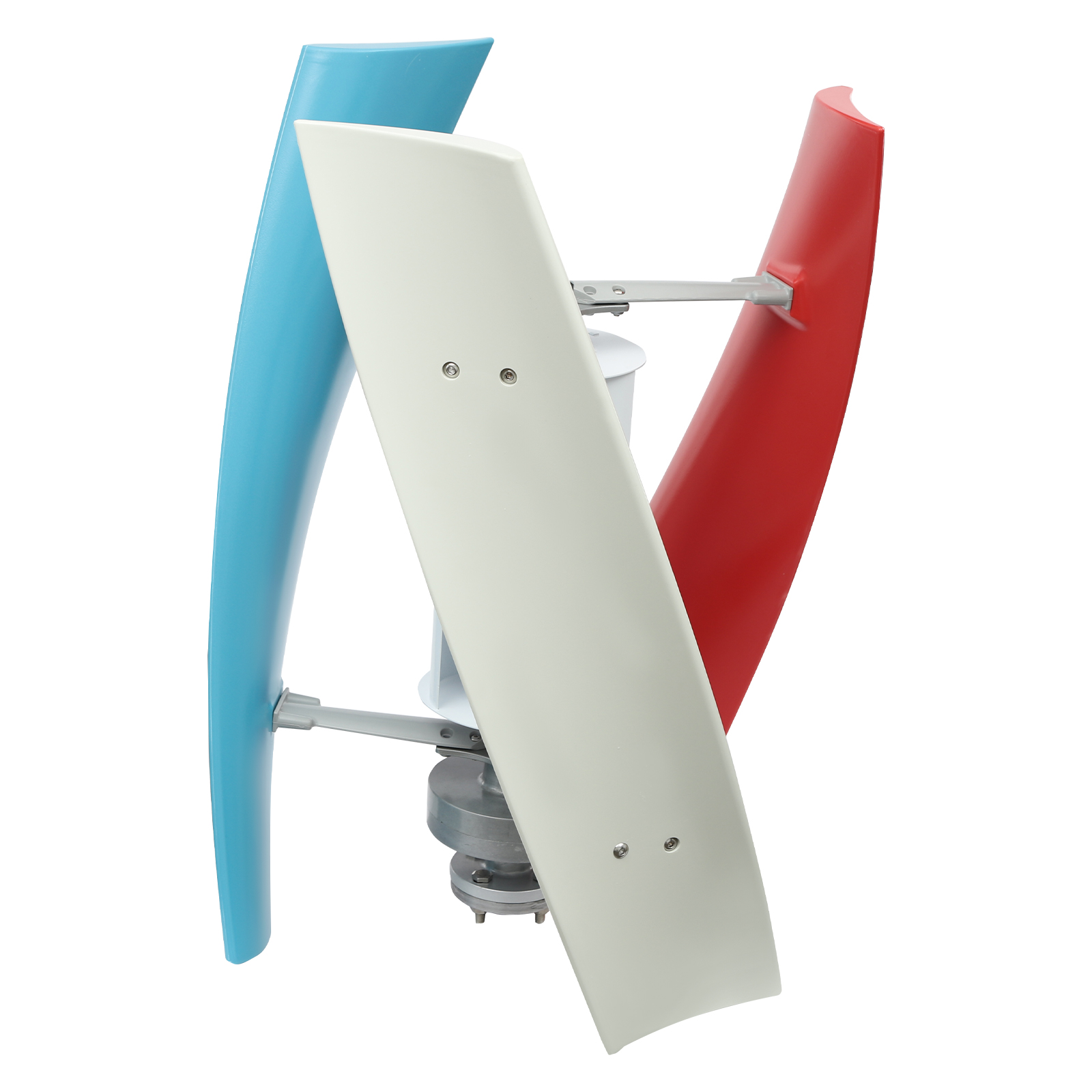 Vertikale Windturbine, Windturbinen-Generator-Bausatz, Vertikaler Windgenerator mit Hilfswindrad