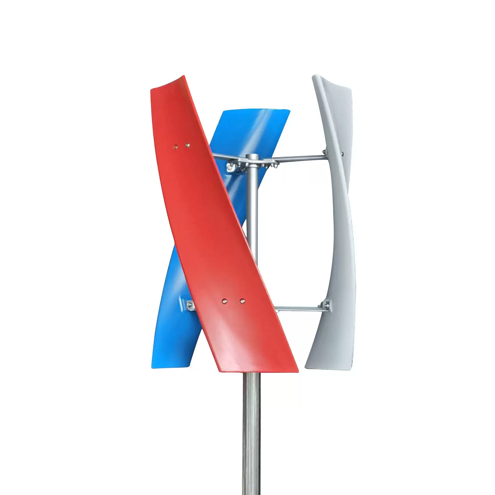 CNCEST Windgenerator Power-Turbine Vertikal 3-Klinge mit Regler 24V 400W Vertikale Windgenerator