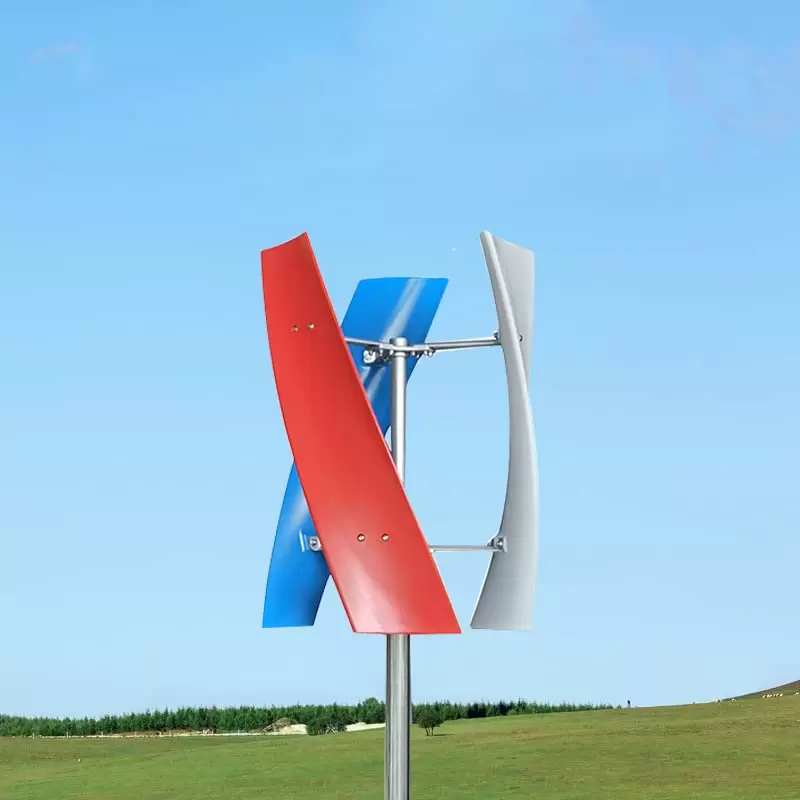 CNCEST Windgenerator Power-Turbine Vertikal 3-Klinge mit Regler 24V 400W Vertikale Windgenerator CNCEST Windgenerator Power-Turbine Vertikal 3-Klinge mit Regler 24V 400W Vertikale Windgenerator