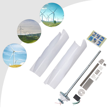Windgenerator 24V 400W Windkraftanlage Windturbine Vertikal Home Windkraft Generator Kleinwindkraftanlagen