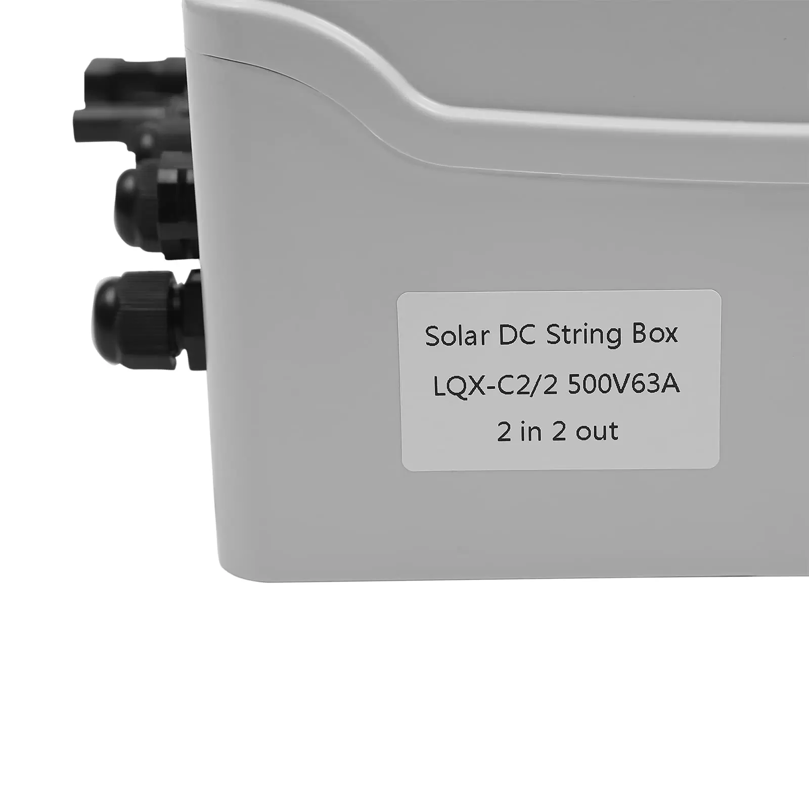 500V Solar PV Kombinator Anlage Anschlusskasten Box Solarpanel 32A 2 Strings