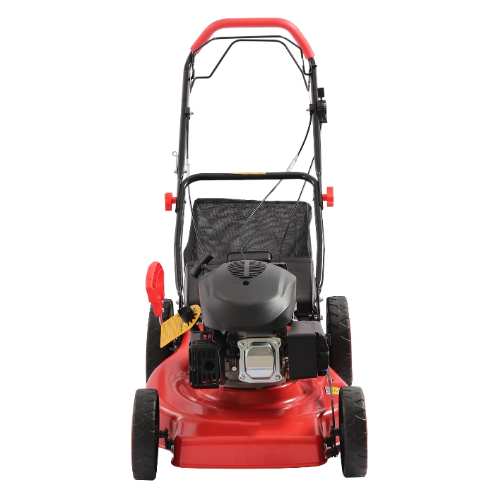 4 kW 20 Zoll Benzin-Rasenmäher mit 8 Geschwindigkeiten, einstellbar, klappbar, 1,6 Liter