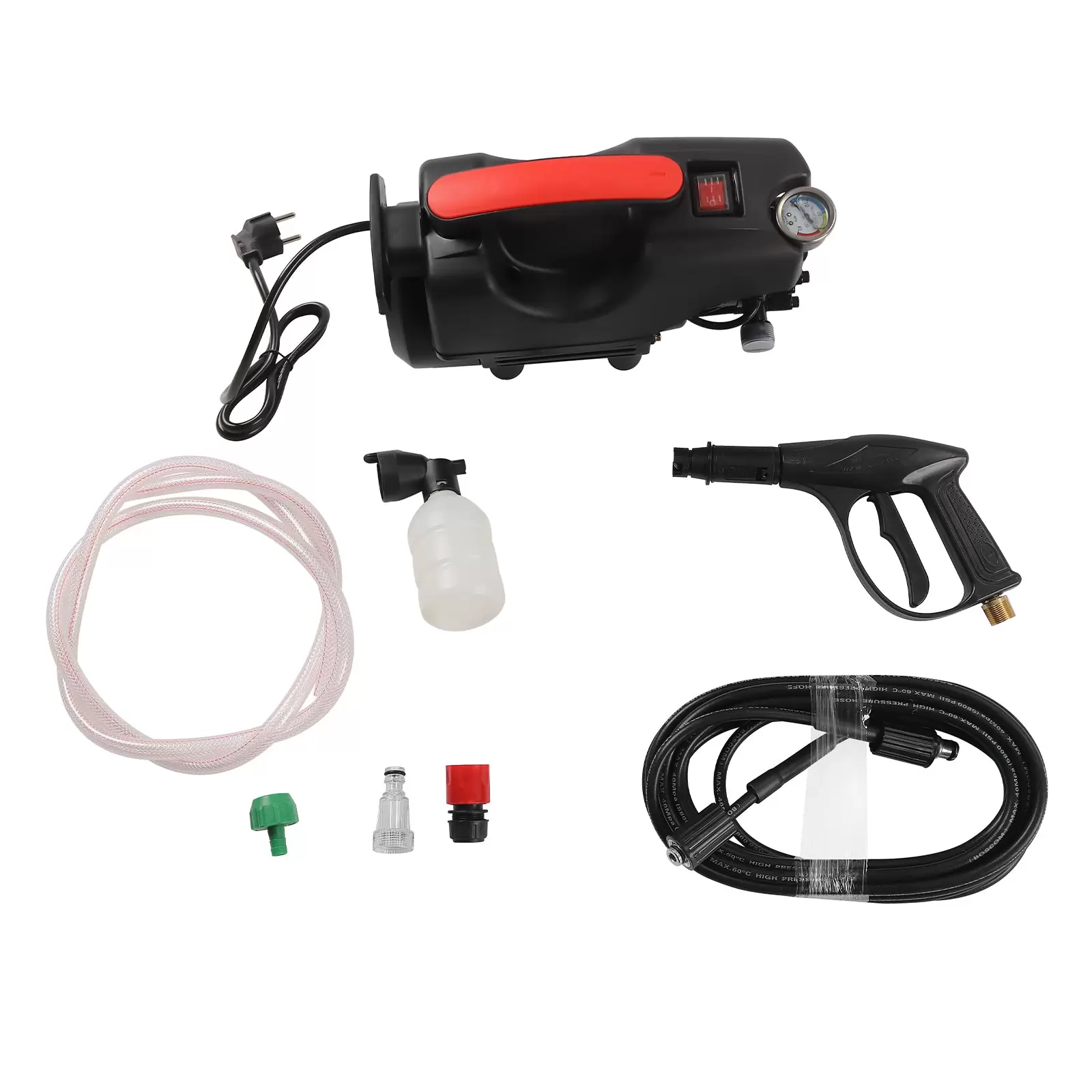 Elektrischer Hochdruckreiniger Mit Spritzpistole Garten Hochdruckreiniger Kit Multifunktionaler