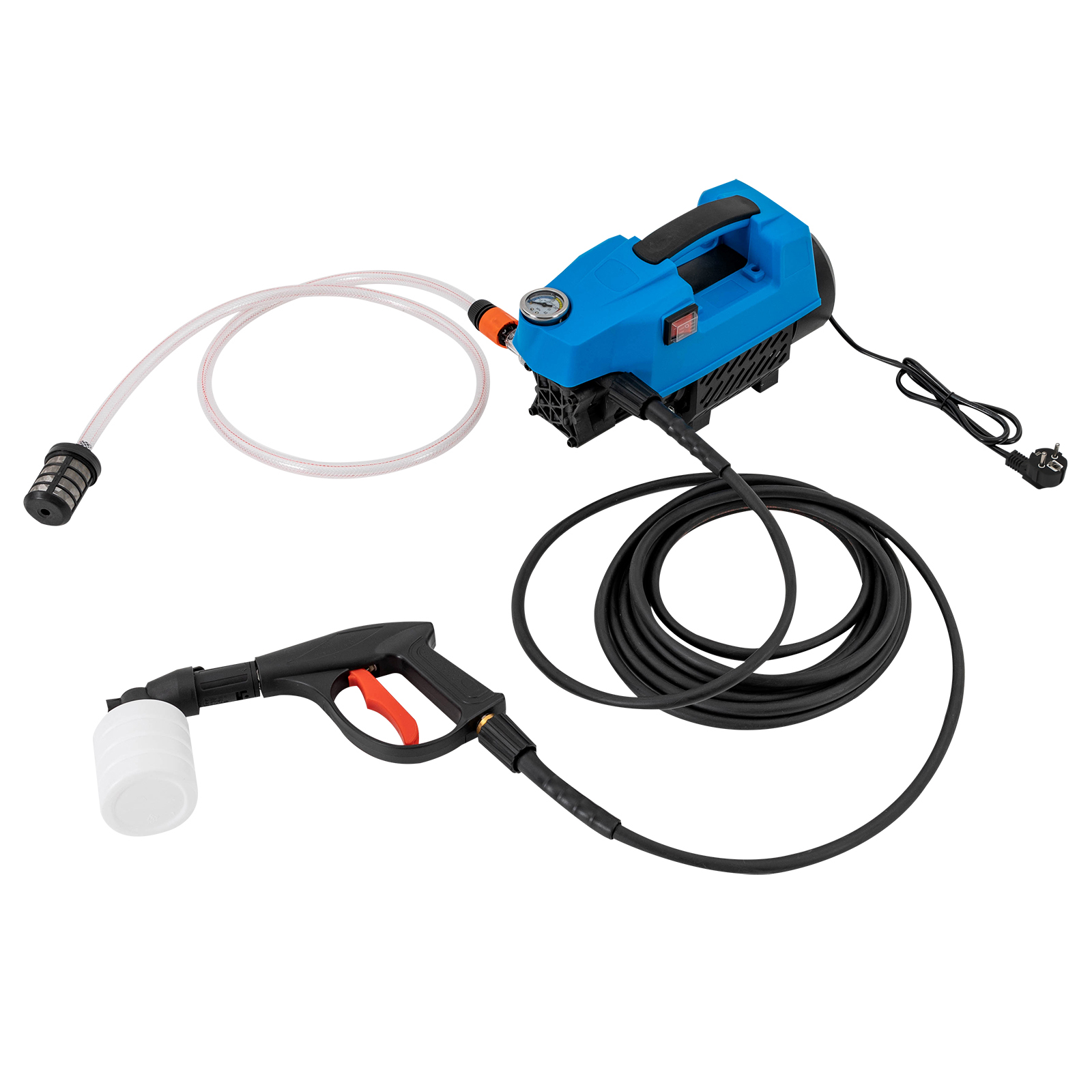 Elektrischer Hochdruckreiniger, automatischer Haushalts-Autoreiniger, tragbarer Hochdruckreiniger, Maschine zum Reinigen der Stufen, Reinigen des Innenhofs, 1,3 kW Elektrischer Hochdruckreiniger, automatischer Haushalts-Autoreiniger, tragbarer Hochdruckreiniger, Maschine zum Reinigen der Stufen, Reinigen des Innenhofs, 1,3 kW