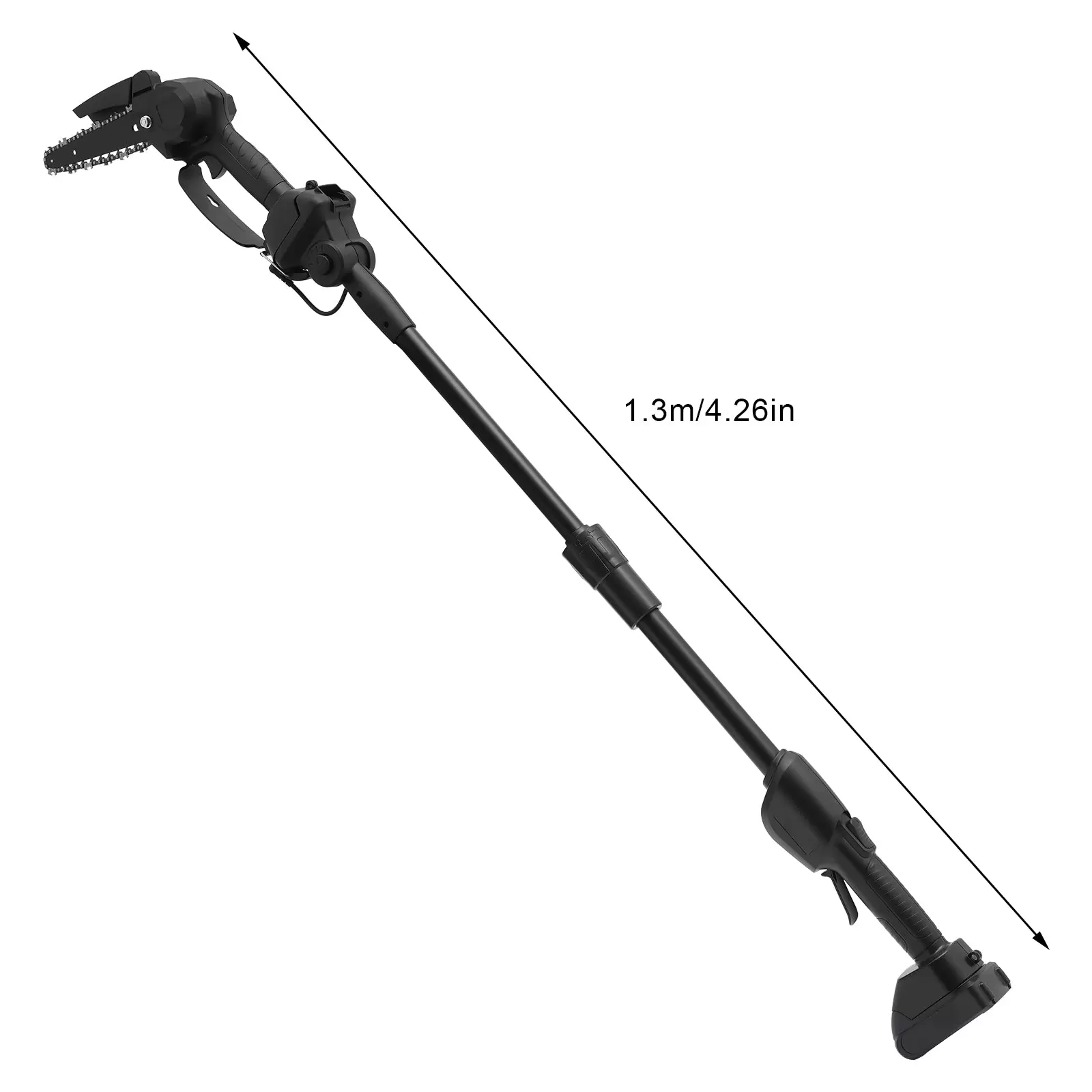 21V Akku-Teleskopsäge mit Ladegerät &1500mAh Batterie,Elektro Hochentaster Teleskop Kettensäge Astsäge fur 3.93in Thick Branches 21V Akku-Teleskopsäge mit Ladegerät &1500mAh Batterie,Elektro Hochentaster Teleskop Kettensäge Astsäge fur 3.93in Thick Branches