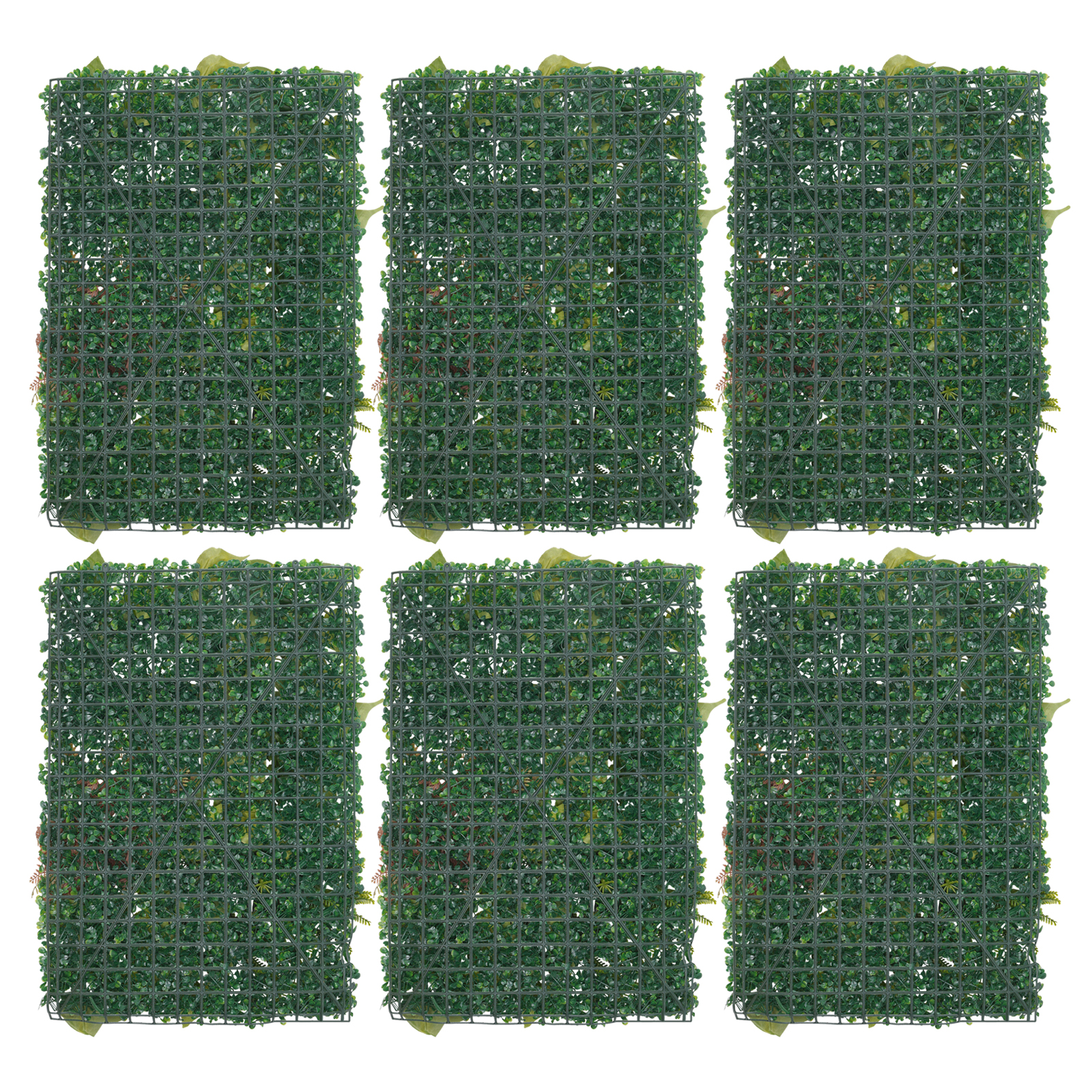 Pflanzenwand Künstlich,6 Stück Kunstrasen-Hintergrundwand Wand Hecke Dekor Garten Zaun Panel Gras PE Sichtschutz Kunstpflanzen Graswand Pflanzenwand Künstlich,6 Stück Kunstrasen-Hintergrundwand Wand Hecke Dekor Garten Zaun Panel Gras PE Sichtschutz Kunstpflanzen Graswand