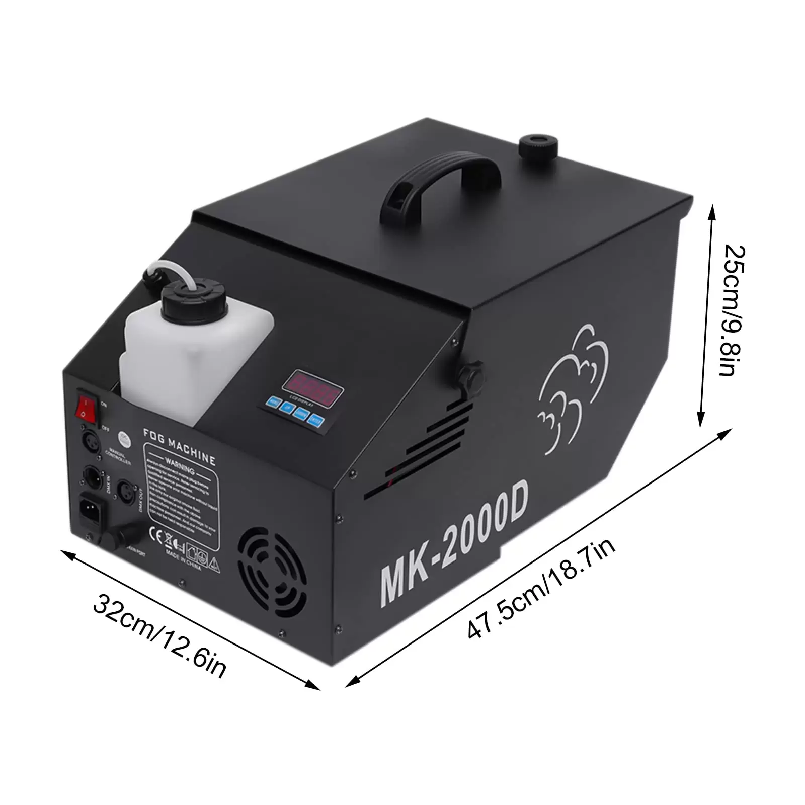 1200W Nebelmaschinen Flüssigkeit für Dichtem Nebel DMX-Nebelmaschine mit Fernbedienung DJ Mister Kool II Bodennebelmaschine 1200W Nebelmaschinen Flüssigkeit für Dichtem Nebel DMX-Nebelmaschine mit Fernbedienung DJ Mister Kool II Bodennebelmaschine