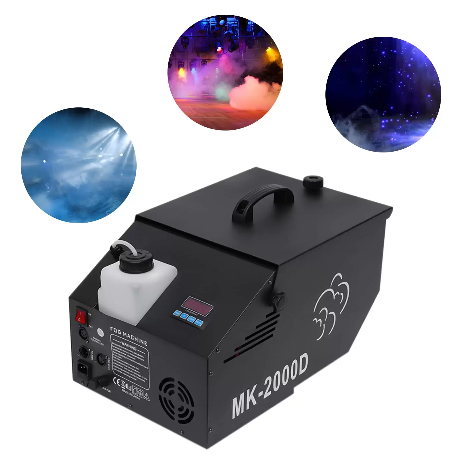 1200W Nebelmaschinen Flüssigkeit für Dichtem Nebel DMX-Nebelmaschine mit Fernbedienung DJ Mister Kool II Bodennebelmaschine 1200W Nebelmaschinen Flüssigkeit für Dichtem Nebel DMX-Nebelmaschine mit Fernbedienung DJ Mister Kool II Bodennebelmaschine