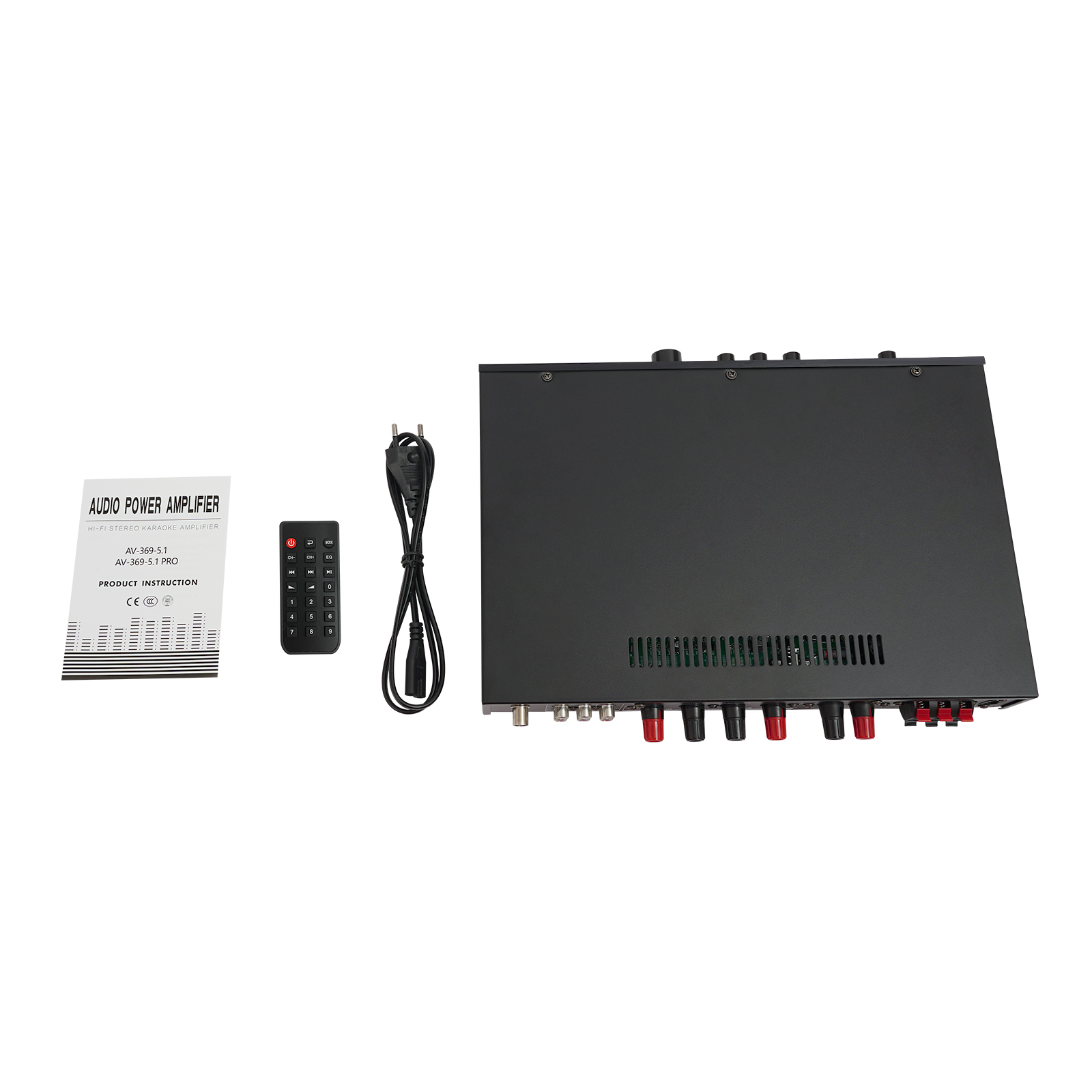 Stereo Audio Amplifier, Bluetooth Audio Amplifier, Amplifier with ...