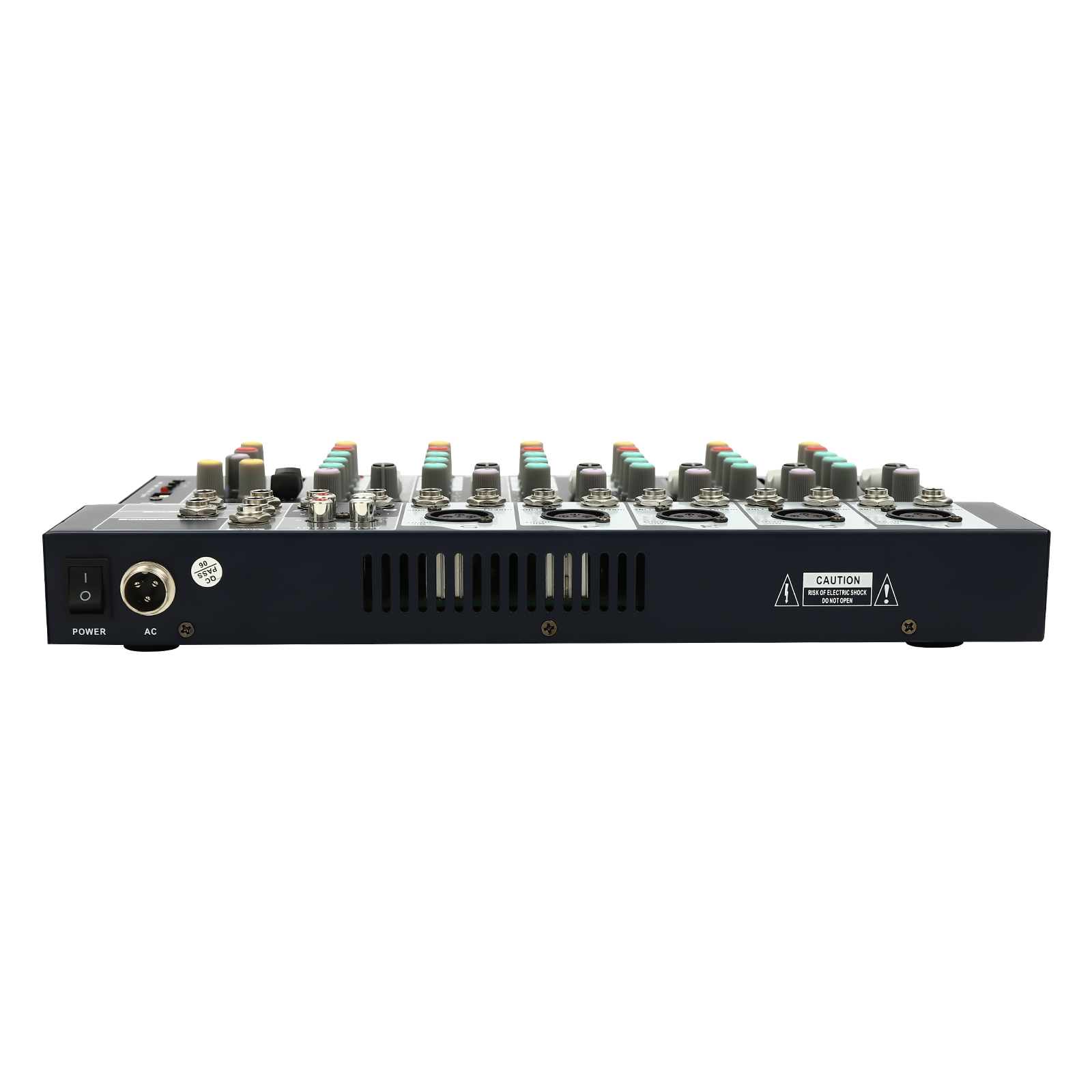Professioneller 7-Kanal-Soundmixer Audio-Powered Mixer 7-Kanal-Soundkonsole Professioneller 7-Kanal-Soundmixer Audio-Powered Mixer 7-Kanal-Soundkonsole