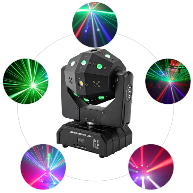 120 W,16LED-Rotationsblitz,3in 1, RGBW DMX 120 W,16LED-Rotationsblitz,3in 1, RGBW DMX