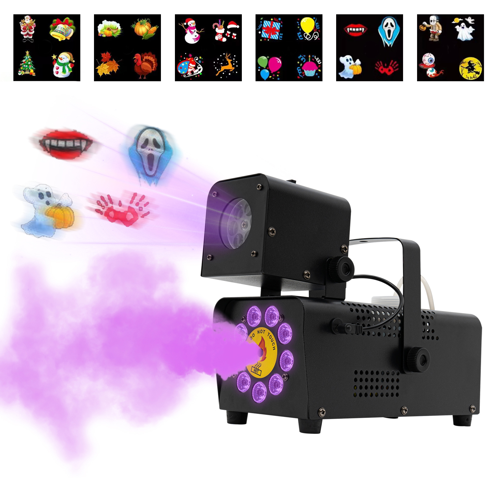 9 LED-Nebelmaschine + Musterlicht 10*5*8,3 Zoll 9 LED-Nebelmaschine + Musterlicht 10*5*8,3 Zoll