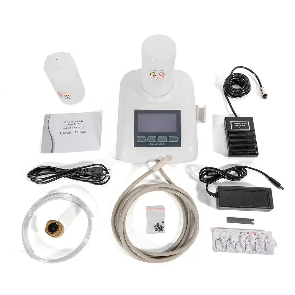 CNCEST Ultraschall Zahnsteinentferner Ultrasonic Scaler Piezo mit Handstück NC-Schalter