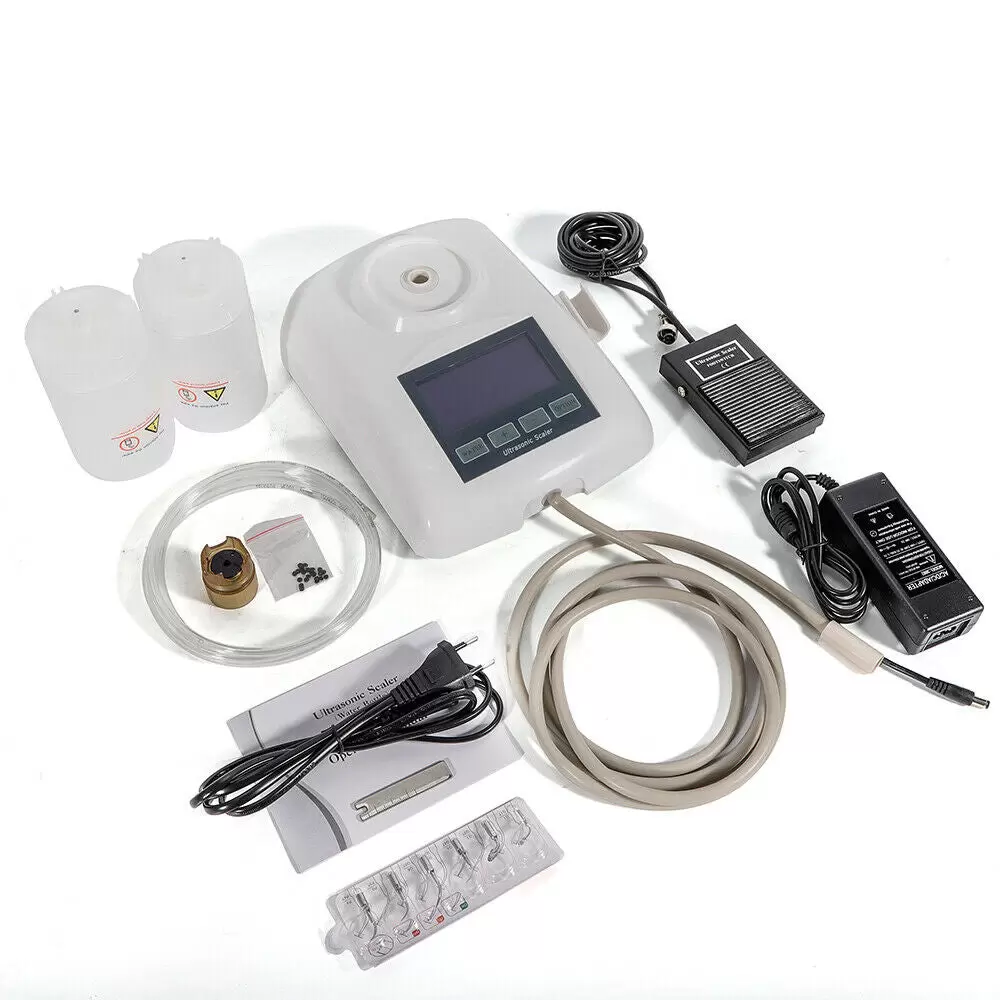 CNCEST Ultraschall Zahnsteinentferner Ultrasonic Scaler Piezo mit Handstück NC-Schalter