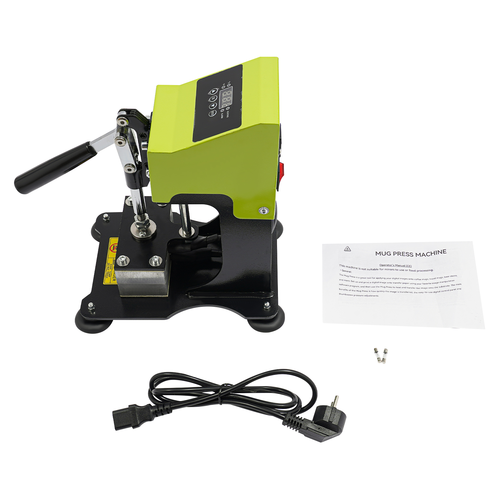 6x12cm Electric Heat Press Machine, Double-sided Heat Press Machine for Squeezing PU and Plastic Granules 6x12cm Electric Heat Press Machine, Double-sided Heat Press Machine for Squeezing PU and Plastic Granules