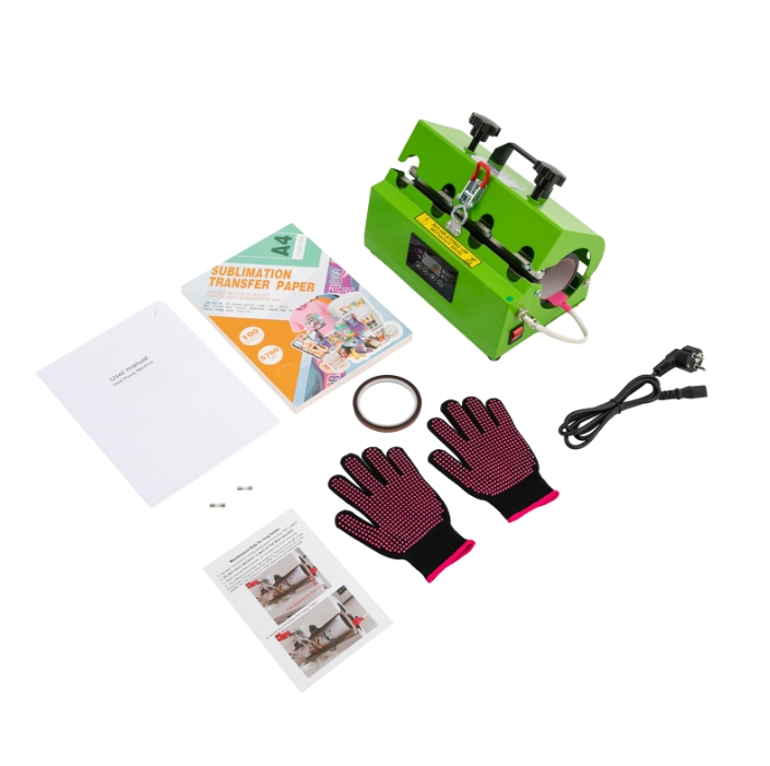 Backform für gerade Tassen, 312–854 g, mit hitzebeständigem Band und Handschuhen, grün Backform für gerade Tassen, 312–854 g, mit hitzebeständigem Band und Handschuhen, grün