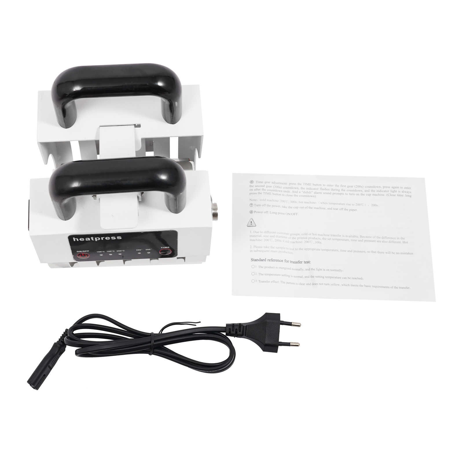 White Cup Press Heat Machine, Cup Heat Press, Mini Cup Press Machine for 10-11oz Mugs, Glass Cups White Cup Press Heat Machine, Cup Heat Press, Mini Cup Press Machine for 10-11oz Mugs, Glass Cups