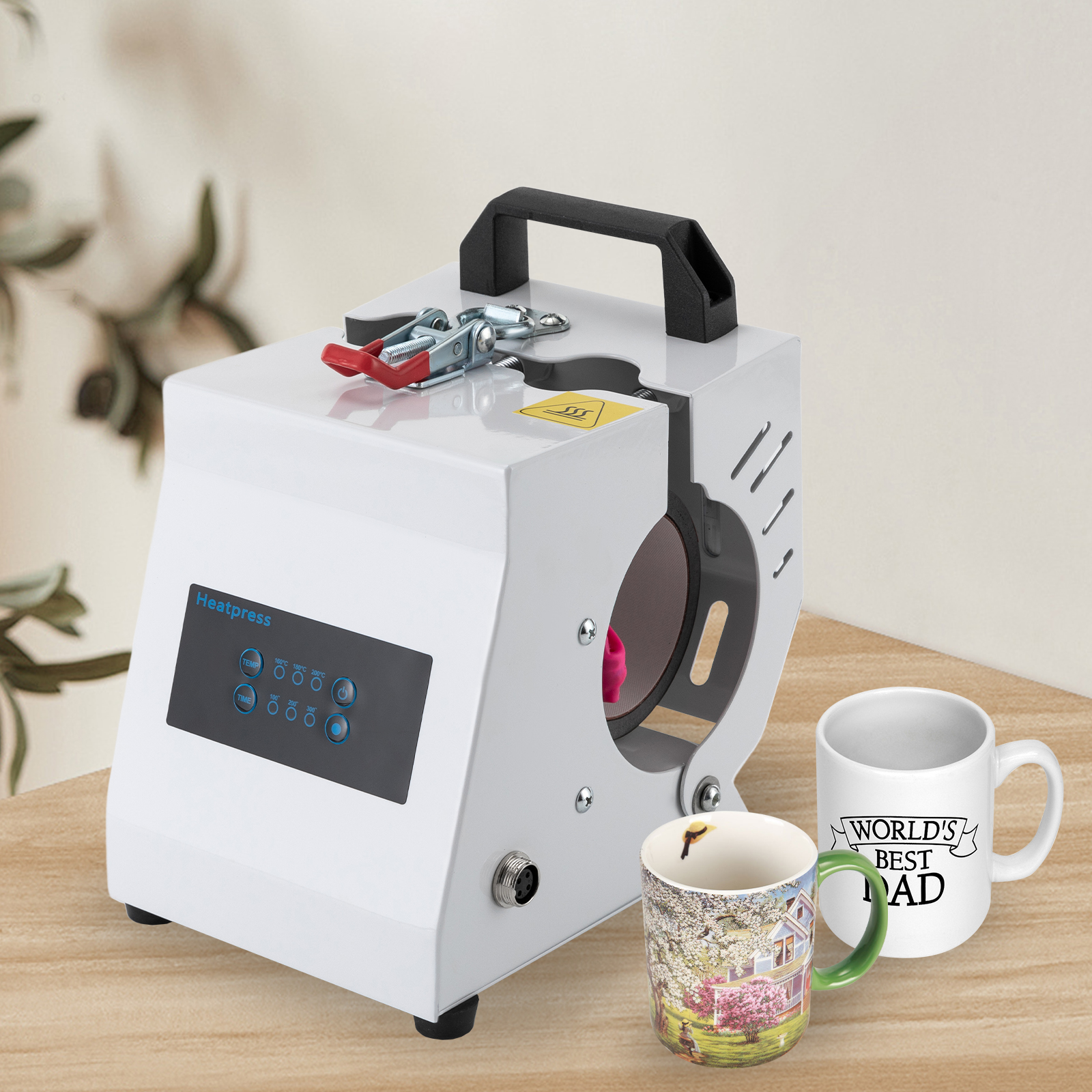 CNCEST Mini Tassenpresse Maschine 11/15 oz Tragbare Mug Presse Heater Mugpresse Becherpresse Hitzepresse für Becher, Kaffeetasse 220V 300W CNCEST Mini Tassenpresse Maschine 11/15 oz Tragbare Mug Presse Heater Mugpresse Becherpresse Hitzepresse für Becher, Kaffeetasse 220V 300W