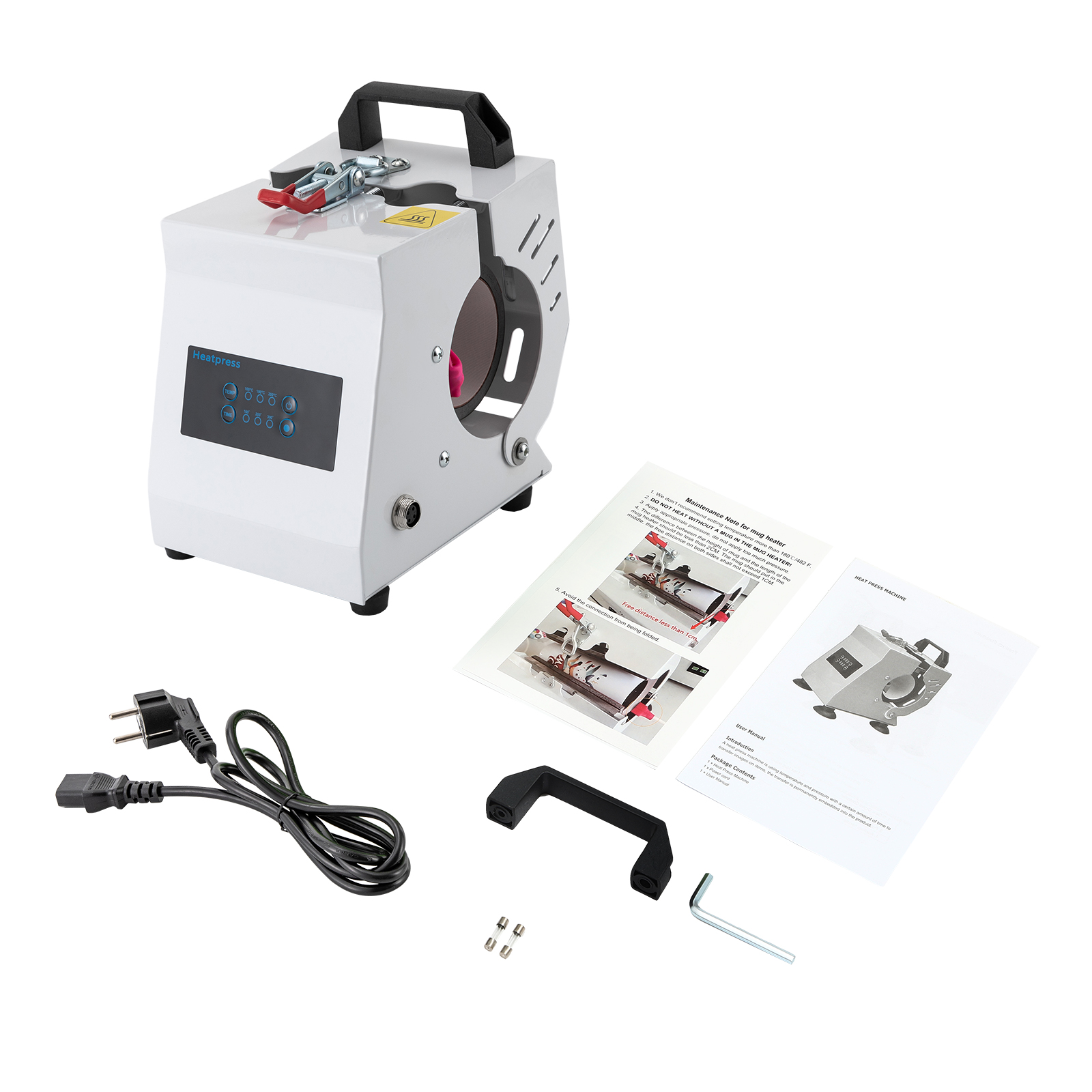 CNCEST Mini Tassenpresse Maschine 11/15 oz Tragbare Mug Presse Heater Mugpresse Becherpresse Hitzepresse für Becher, Kaffeetasse 220V 300W CNCEST Mini Tassenpresse Maschine 11/15 oz Tragbare Mug Presse Heater Mugpresse Becherpresse Hitzepresse für Becher, Kaffeetasse 220V 300W