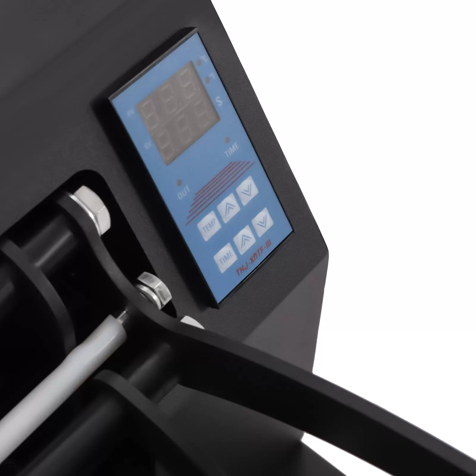 Kappenpresse Wärmepresse MaschineTransferpresse mit Digital LED Temperatur- und Zeitregler Kappe Schwarz Kappenpresse Wärmepresse MaschineTransferpresse mit Digital LED Temperatur- und Zeitregler Kappe Schwarz