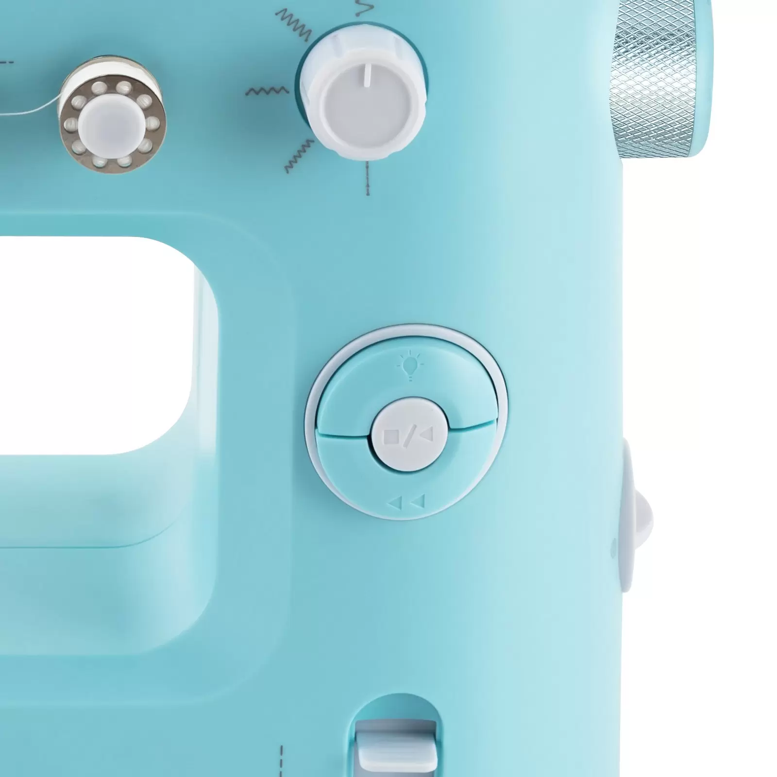 100-240V Nutzstich-Nähmaschine mit LED 50/60Hz Elektrische 2 Modi Freiarm Doppelgewinde für Anfänger (Blau) 100-240V Nutzstich-Nähmaschine mit LED 50/60Hz Elektrische 2 Modi Freiarm Doppelgewinde für Anfänger (Blau)